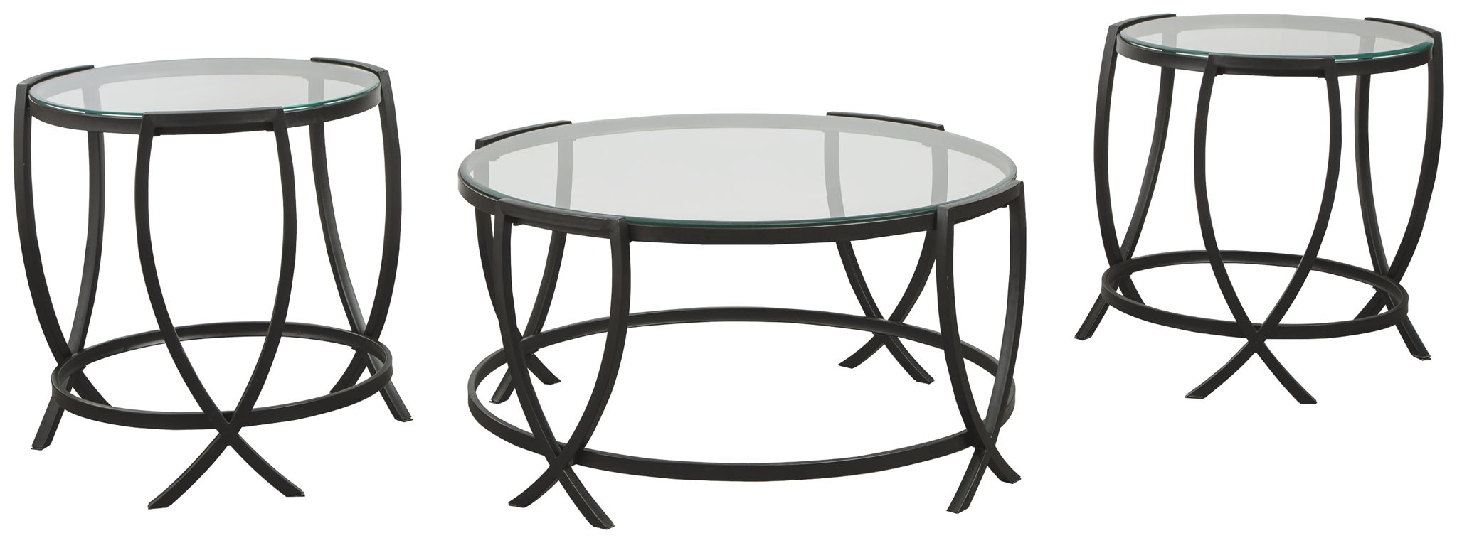 Tarrin - Black - Occasional Table Set (Set of 3) - Urban Living Furniture (Los Angeles, CA)