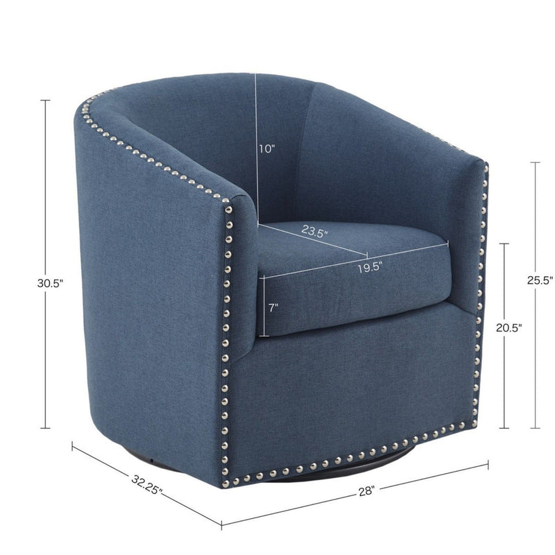 Luxurious Swivel Chair With 360 Degree Rotation