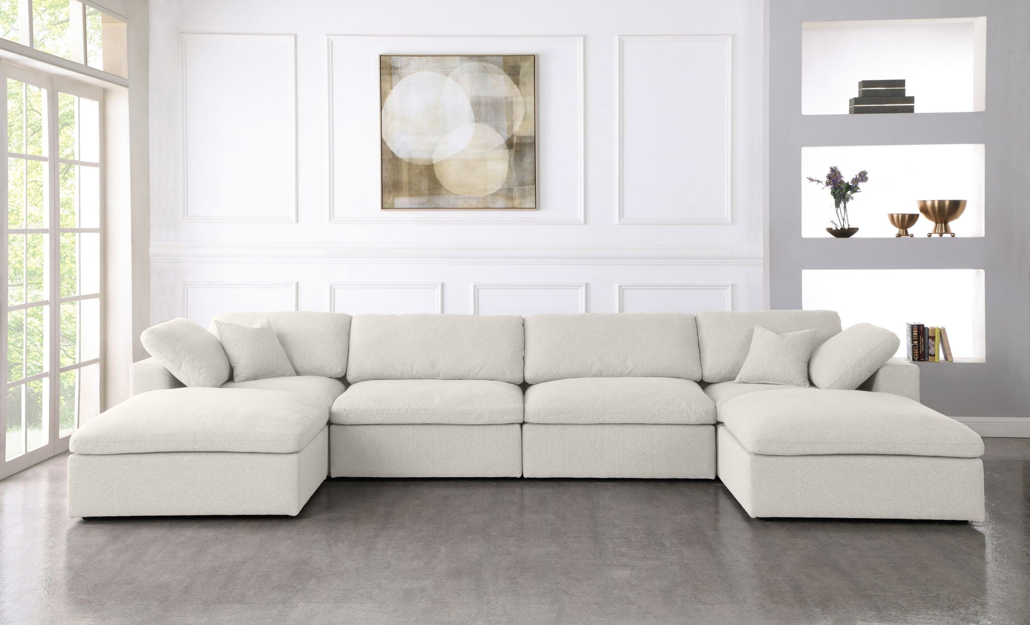 Serene - 6 Piece Modular Sectional - Urban Living Furniture (Los Angeles, CA)