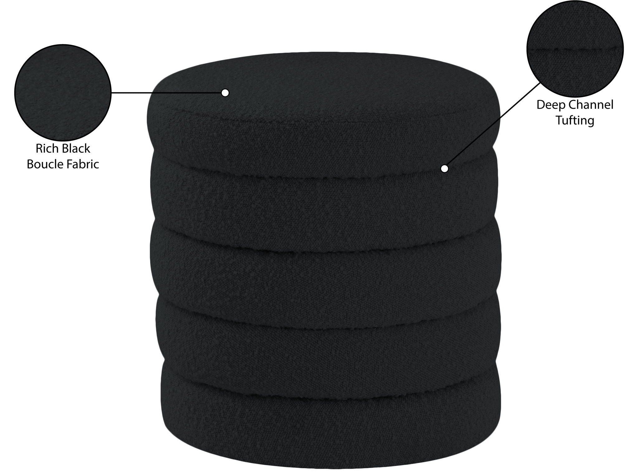 Aphia - Ottoman, Stool - Urban Living Furniture (Los Angeles, CA)