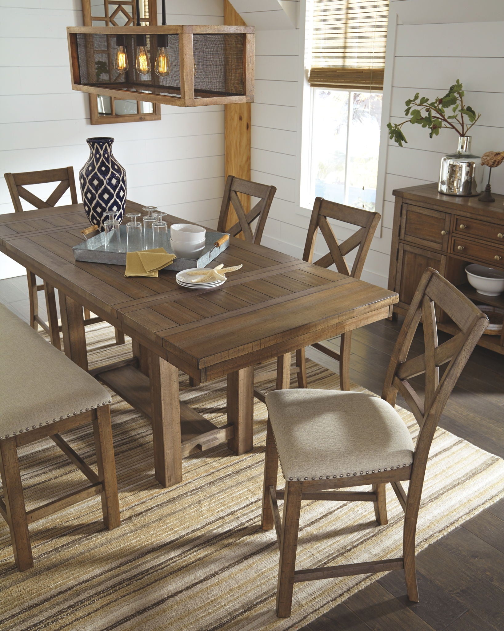Moriville - Rectangular Dining Table Set - Counter Height - Urban Living Furniture (Los Angeles, CA)