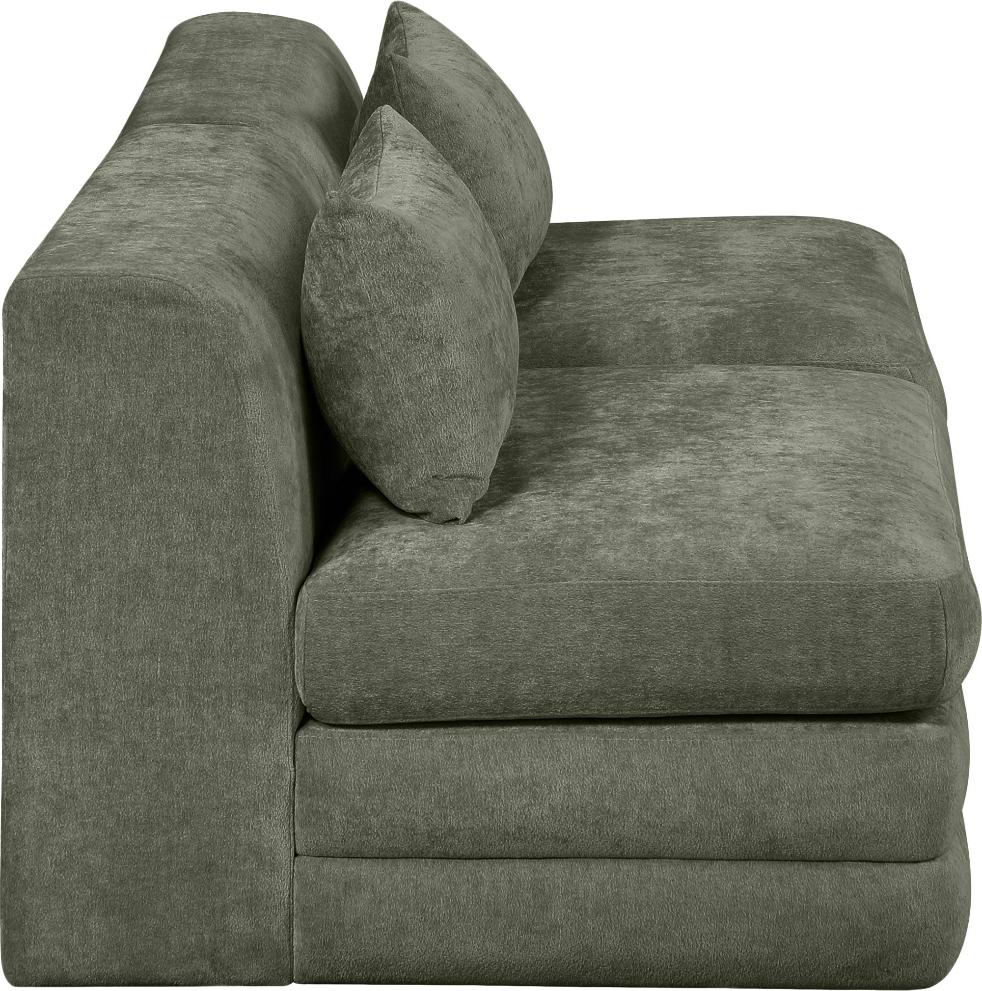Stellar - 2 Piece 76" Upholstered Modular Armless Loveseat - Urban Living Furniture (Los Angeles, CA)