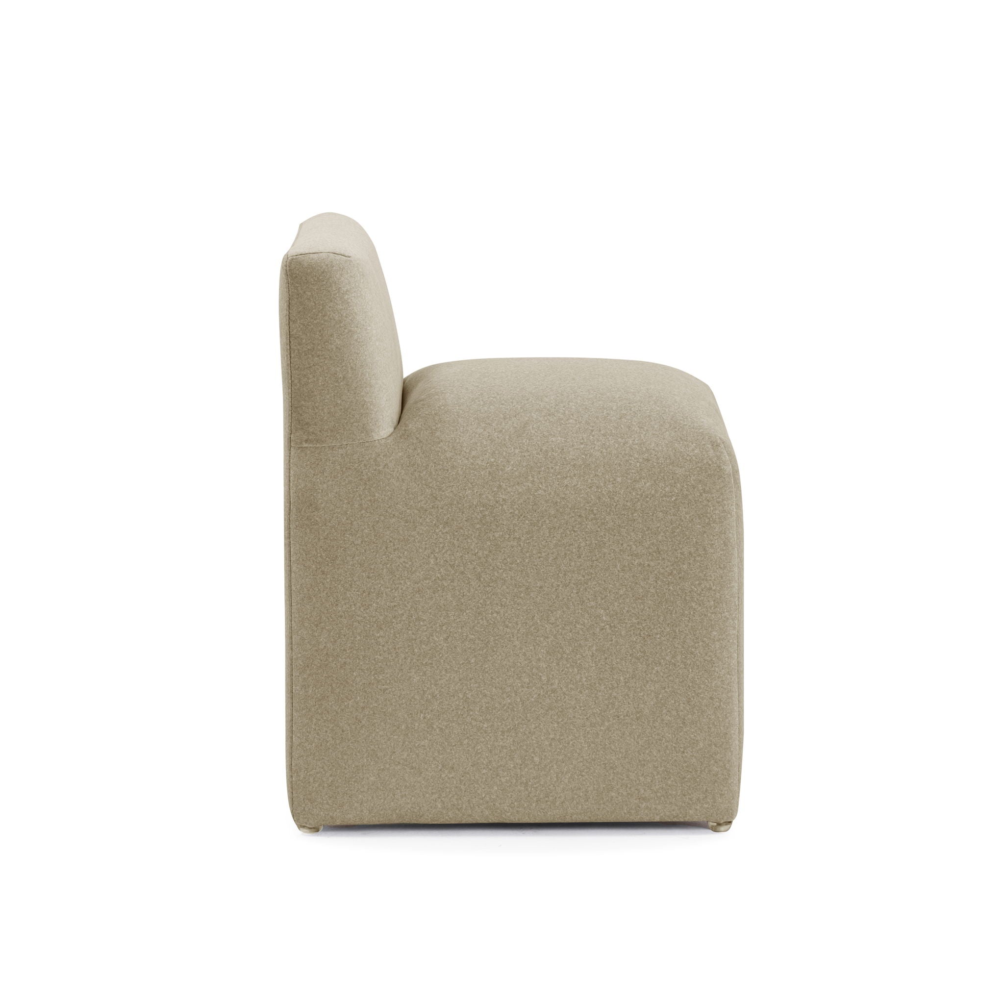 Pippa - Mohair Stool - Taupe - Urban Living Furniture (Los Angeles, CA)