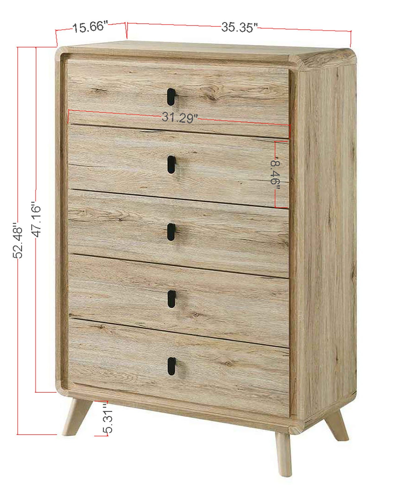 Dawson - Chest - Light Brown - Urban Living Furniture (Los Angeles, CA)