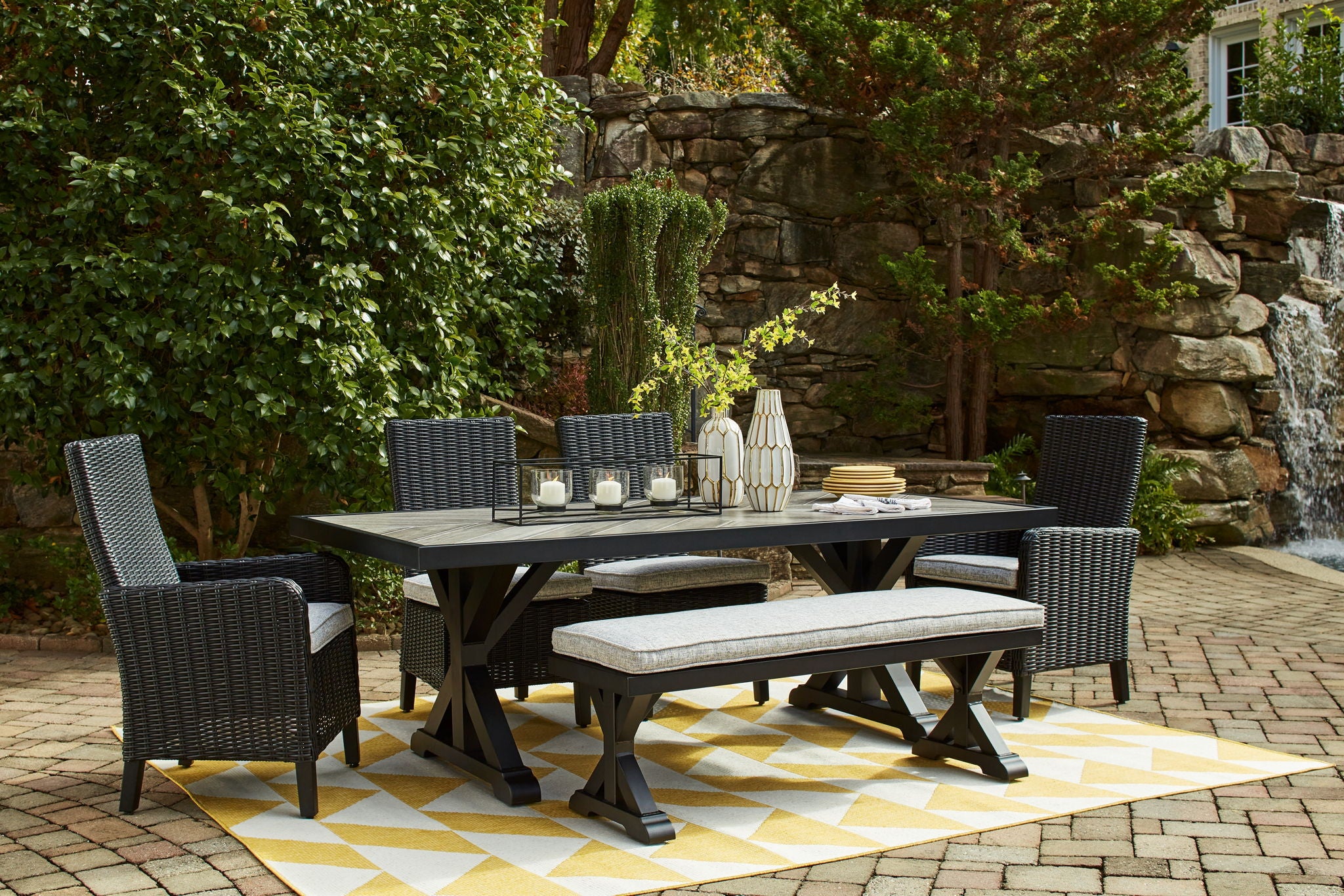 Beachcroft - Outdoor Dining Set - Urban Living Furniture (Los Angeles, CA)