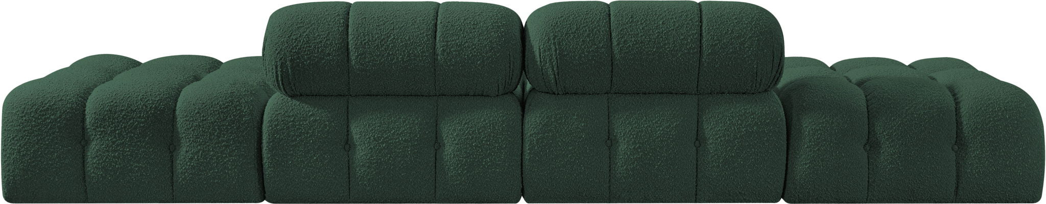 Ames - 4 Piece Boucle Upholstered Modular Sofa With 2 Backless Seats - Urban Living Furniture (Los Angeles, CA)