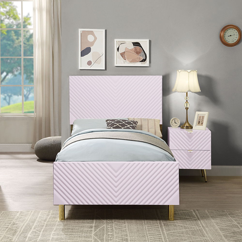 Gaines - Full Bed - Pink High - Urban Living Furniture (Los Angeles, CA)