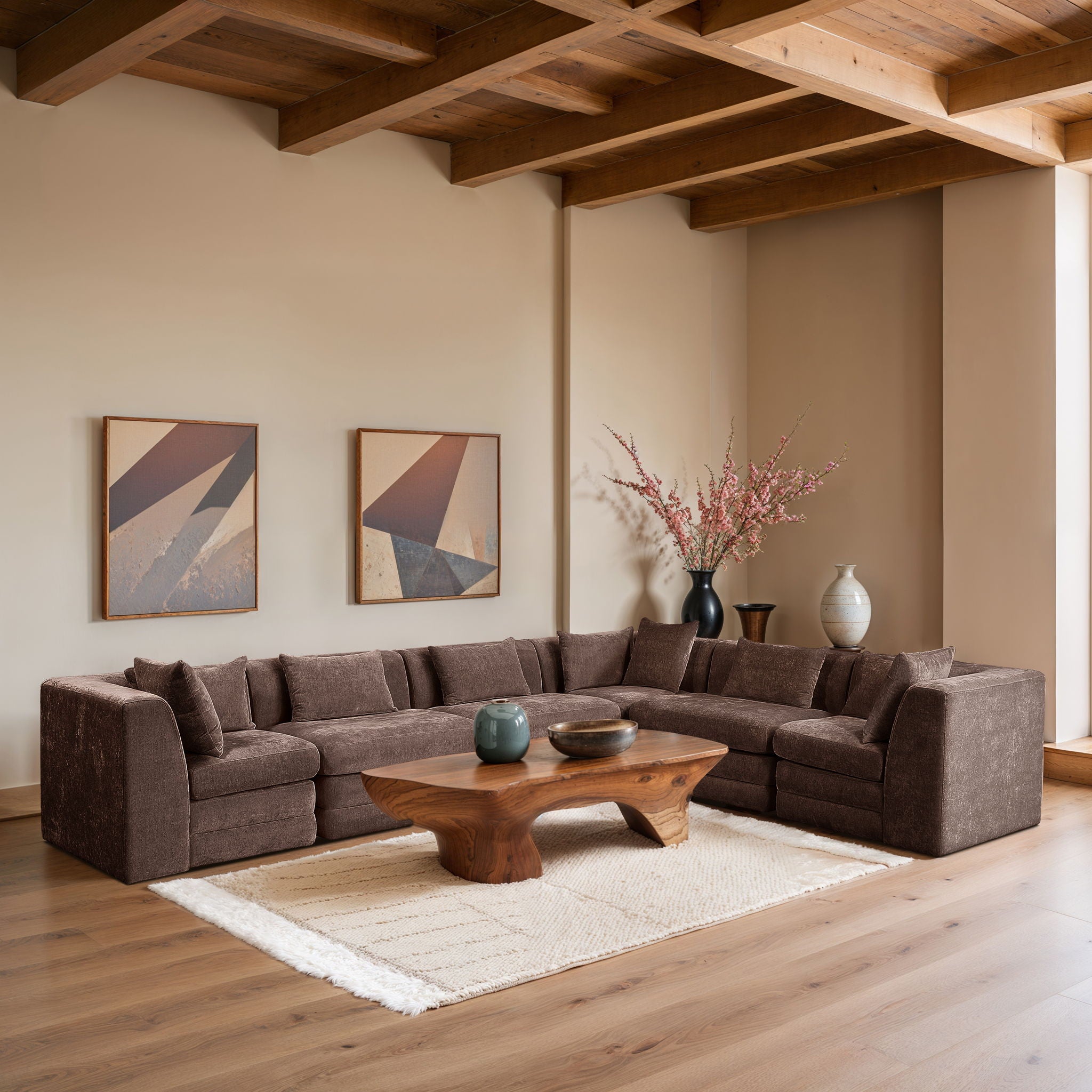 Stellar - 6 Piece Upholstered Modular Sectional - Urban Living Furniture (Los Angeles, CA)
