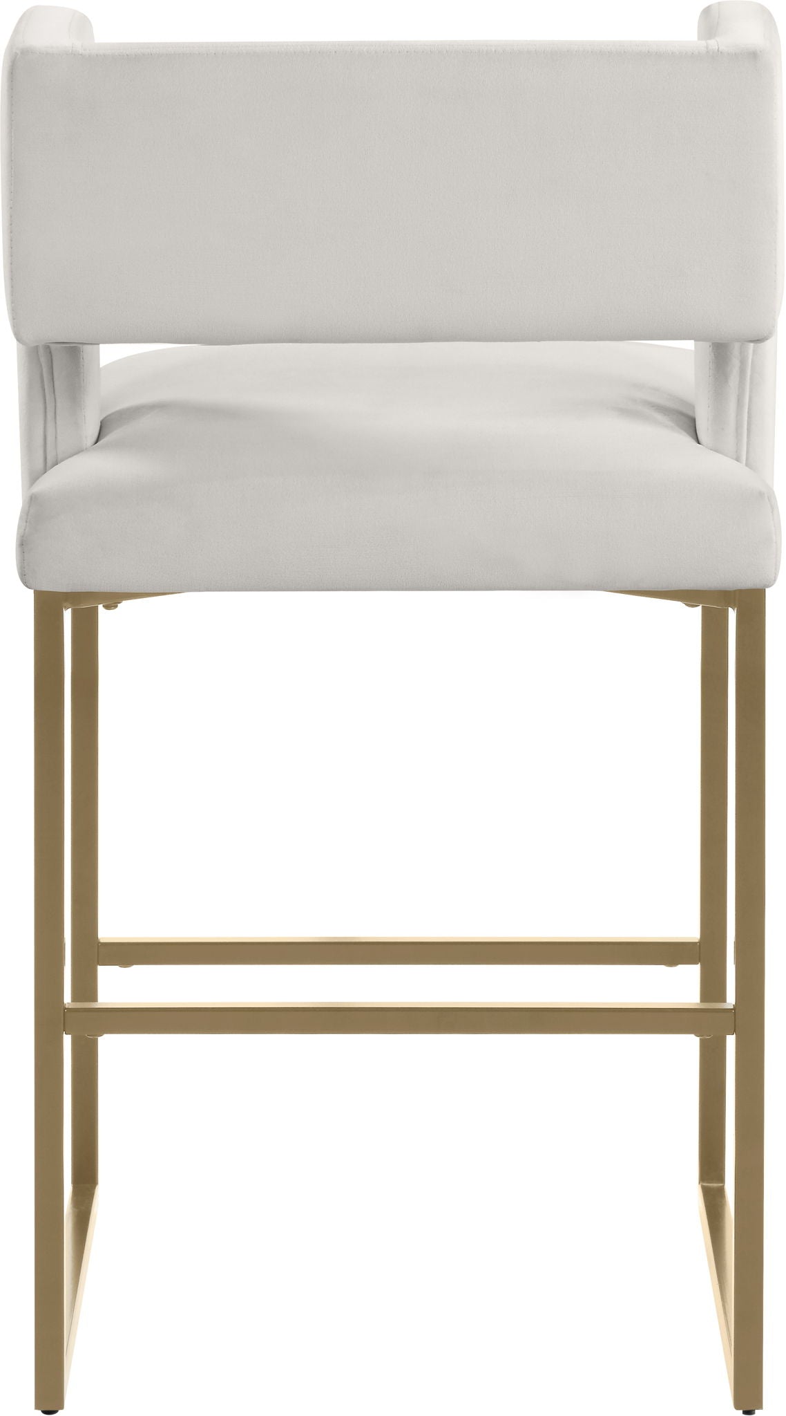 Caleb - Counter Stool with Gold Legs (Set of 2) - Urban Living Furniture (Los Angeles, CA)