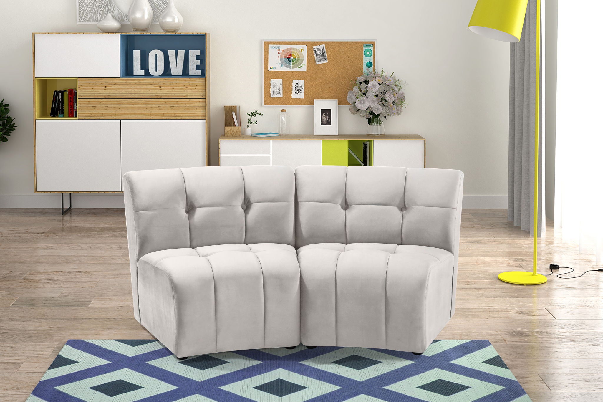 Limitless - 2 Pc. Modular Sectional - Urban Living Furniture (Los Angeles, CA)