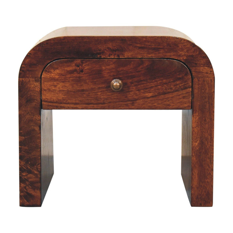 Mini Darcy - Nightstand With Curved Edges