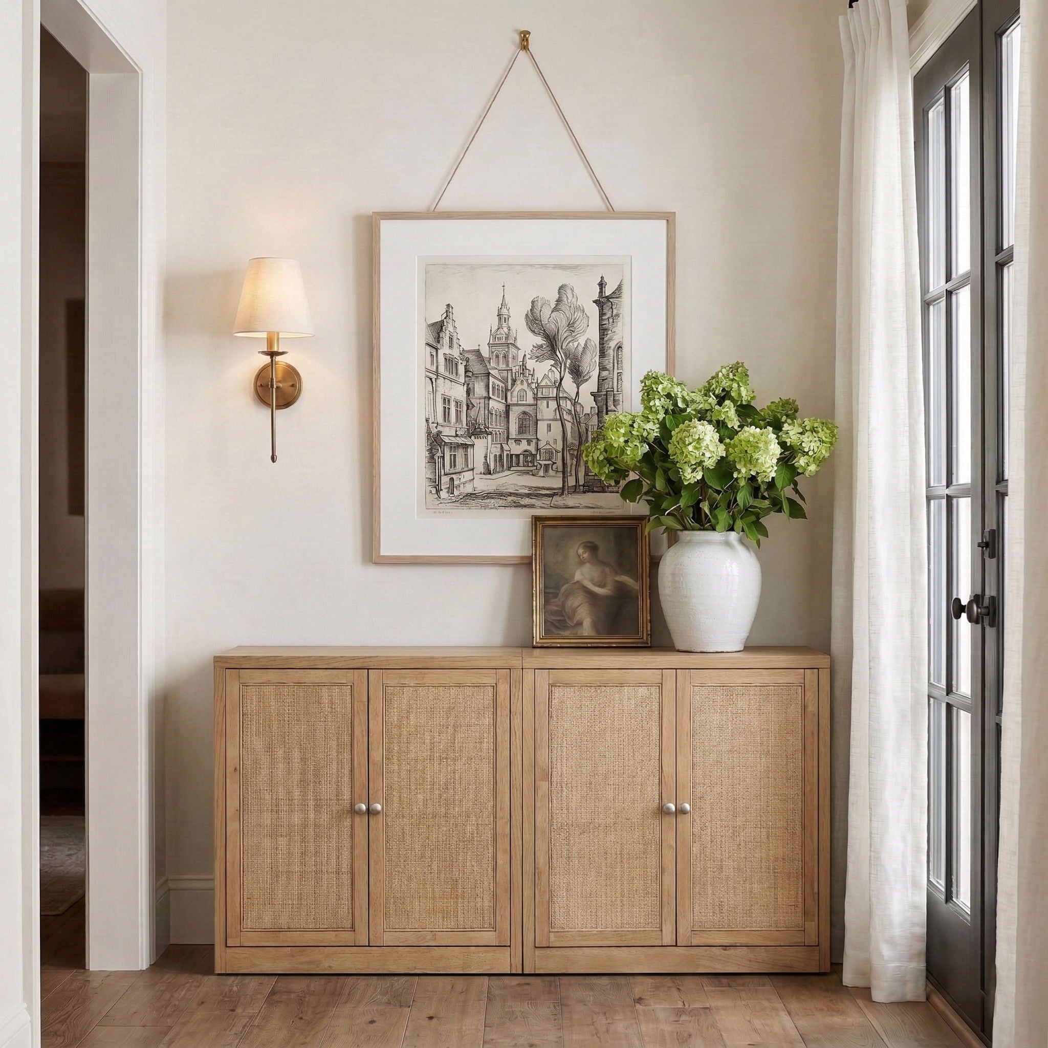 Vero - Solid Wood And Oak Venee Sideboard/Buffet - Urban Living Furniture (Los Angeles, CA)