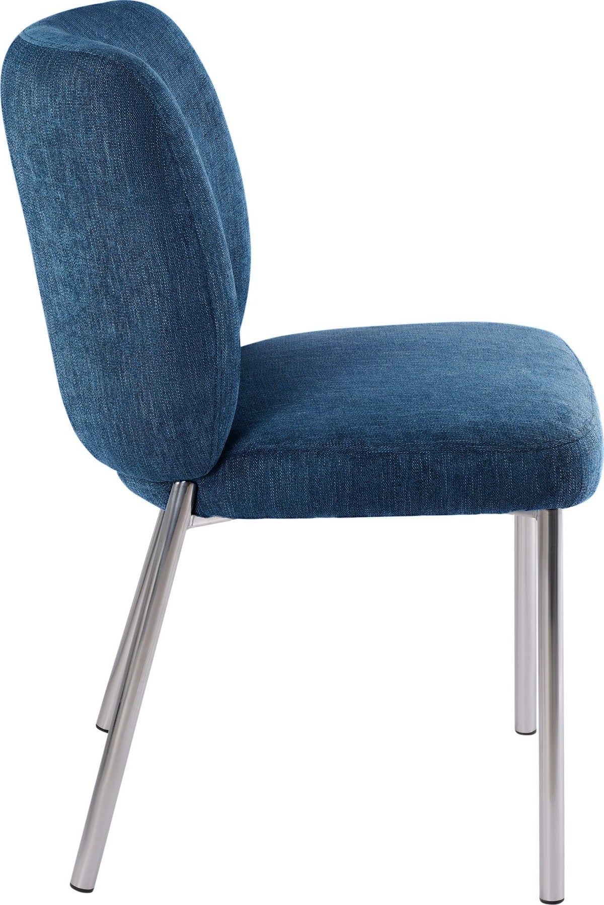 Fomo - Chenille Upholstered Stainless Steel Base Dining Chair (Set of 2)