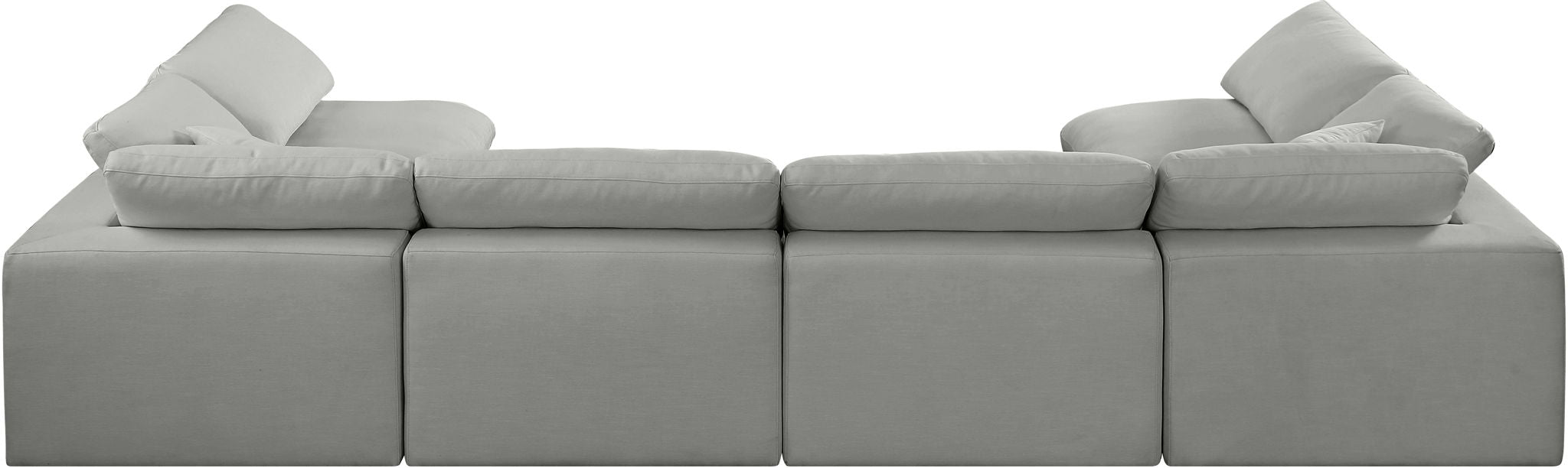 Comfy - 6 Piece Linen Modular Armless Sectional - Urban Living Furniture (Los Angeles, CA)