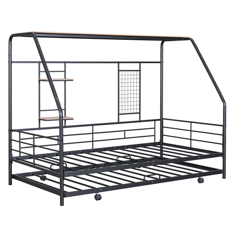 Playhouse Design Bed With Trundle