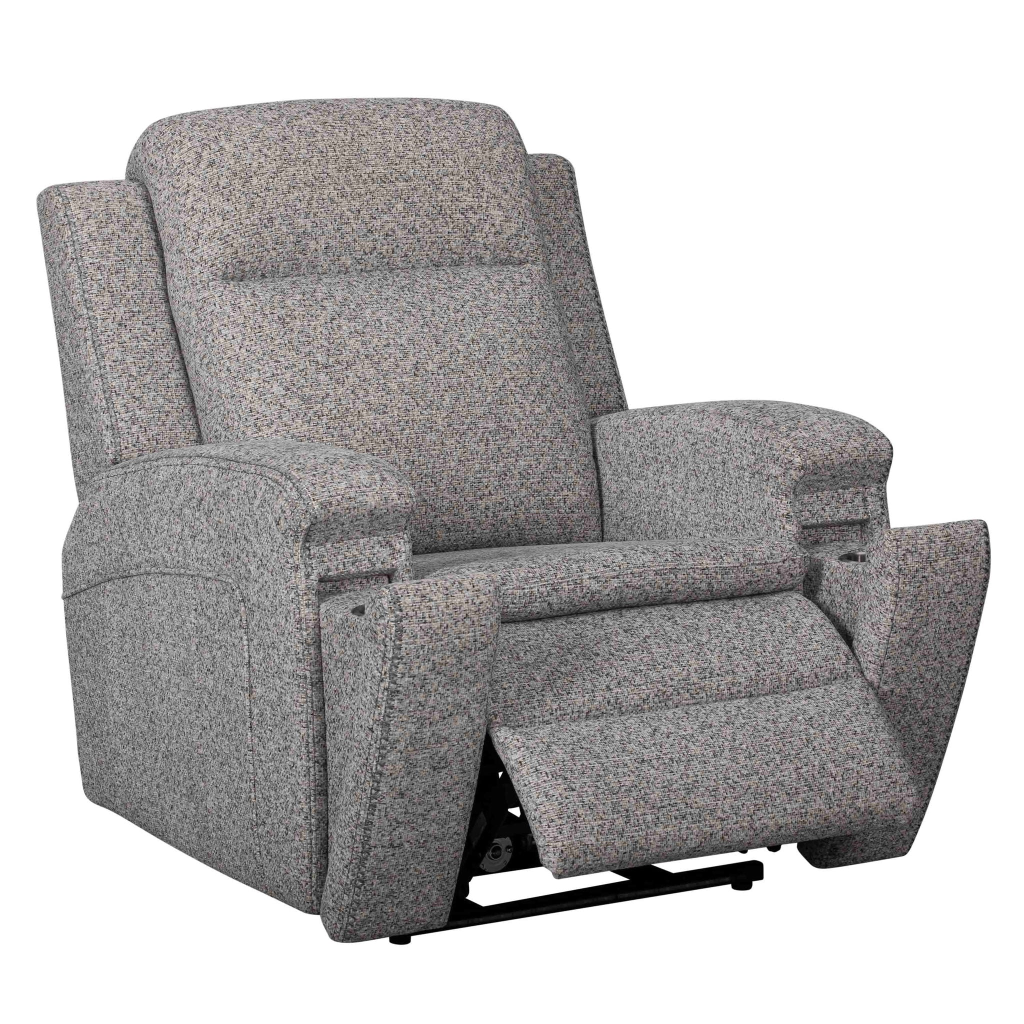 Armstrong - Power Recliner With Heat, Massage And Auto-Glide - Southampton Storm - Urban Living Furniture (Los Angeles, CA)