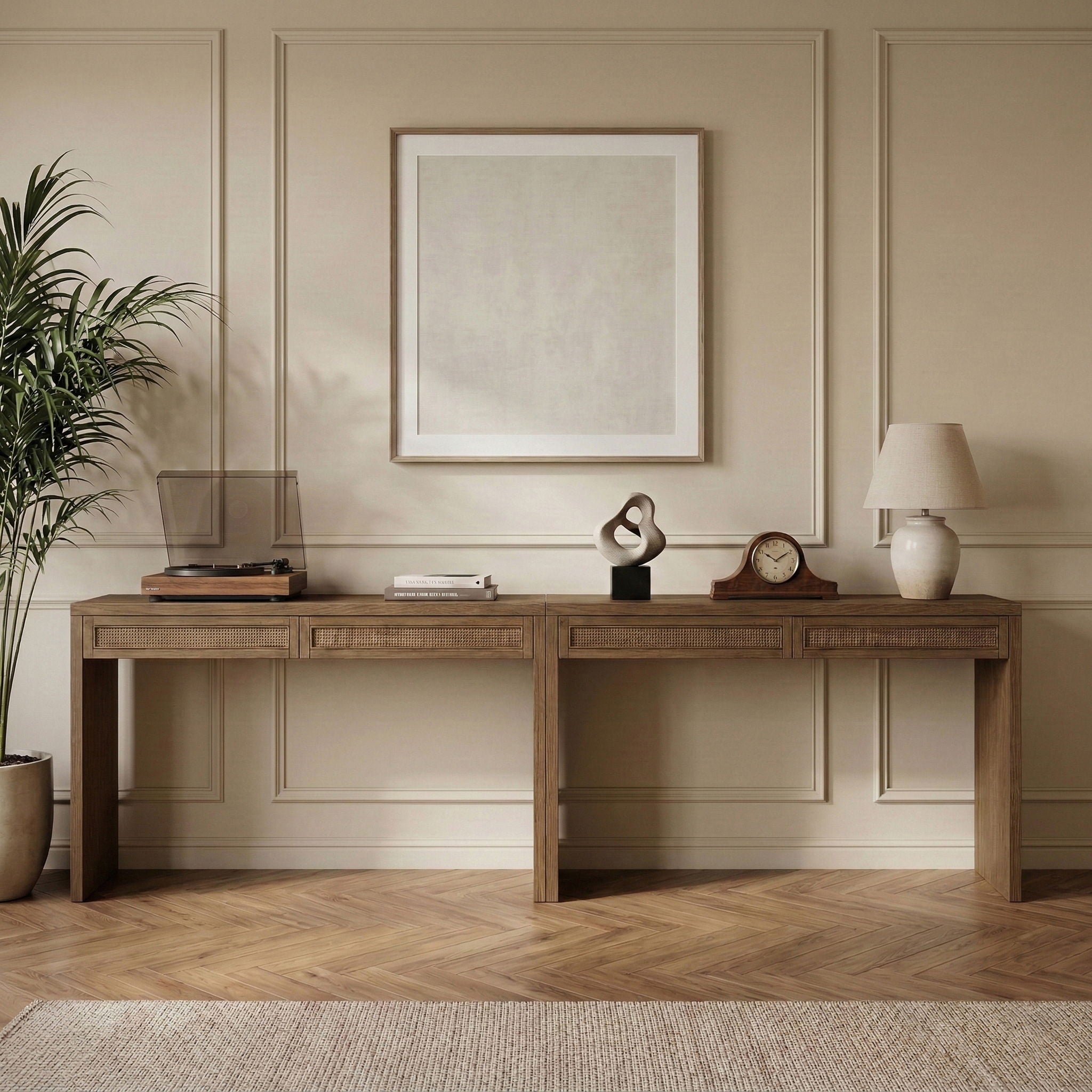 Avro - Solid Wood And Oak Veneer Desk - Urban Living Furniture (Los Angeles, CA)