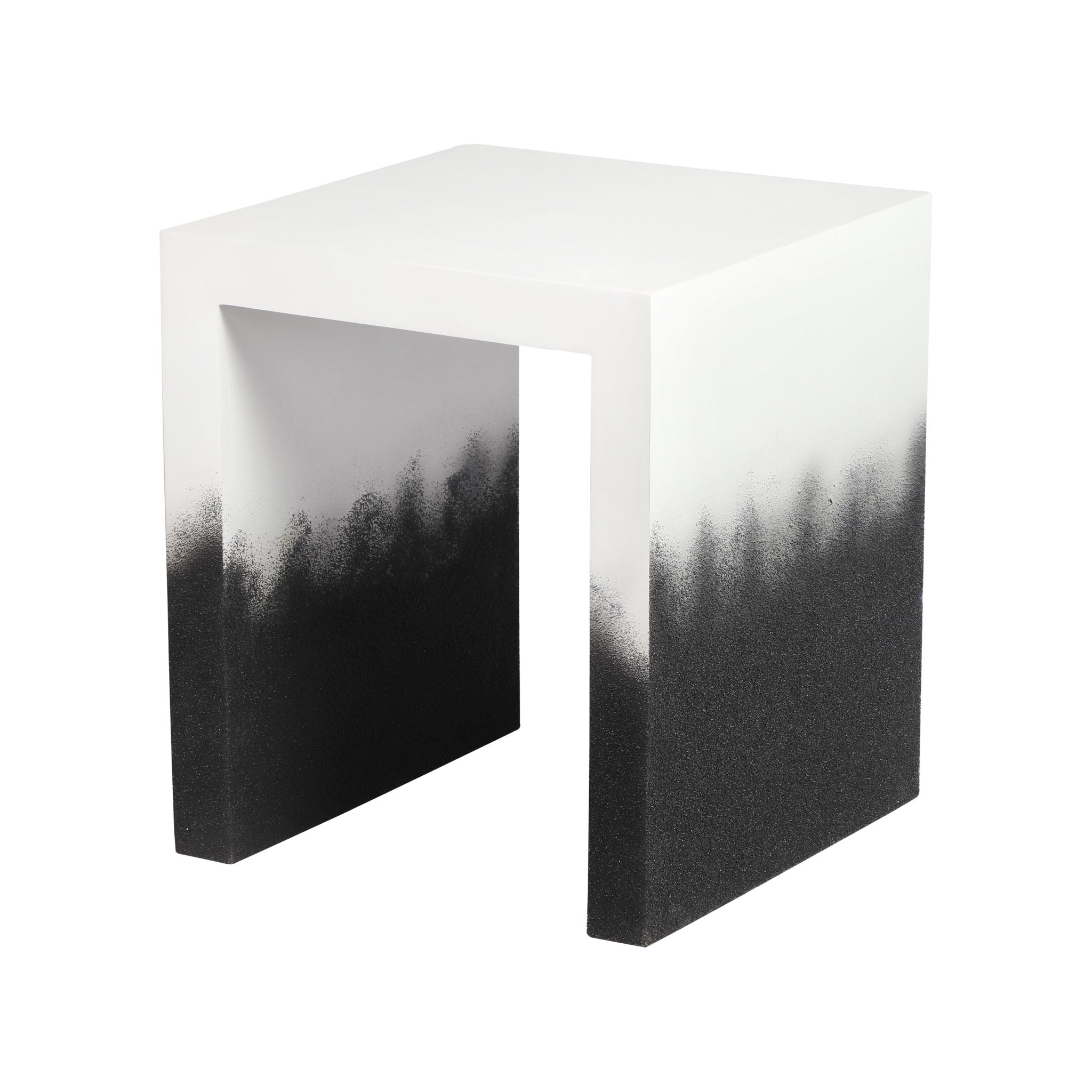 Matra - End Table - Black And White - Urban Living Furniture (Los Angeles, CA)