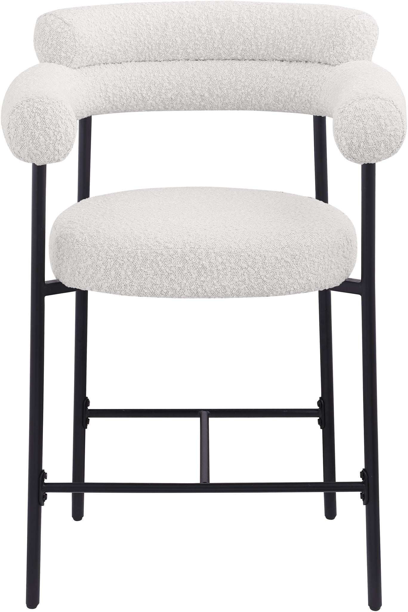 Blake - Counter Stool With Black Base (Set of 2)