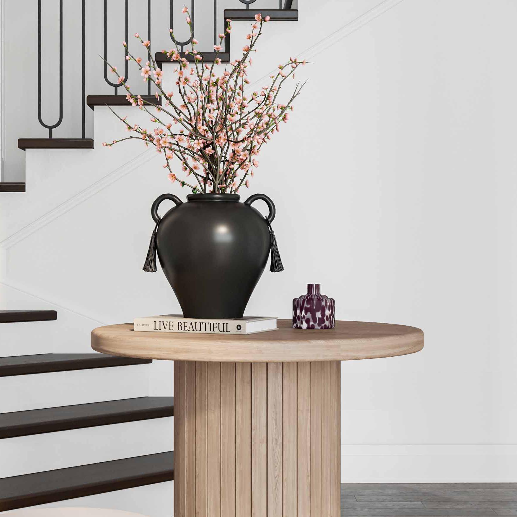 Pickle - Vase - Purple / Transparent - Urban Living Furniture (Los Angeles, CA)