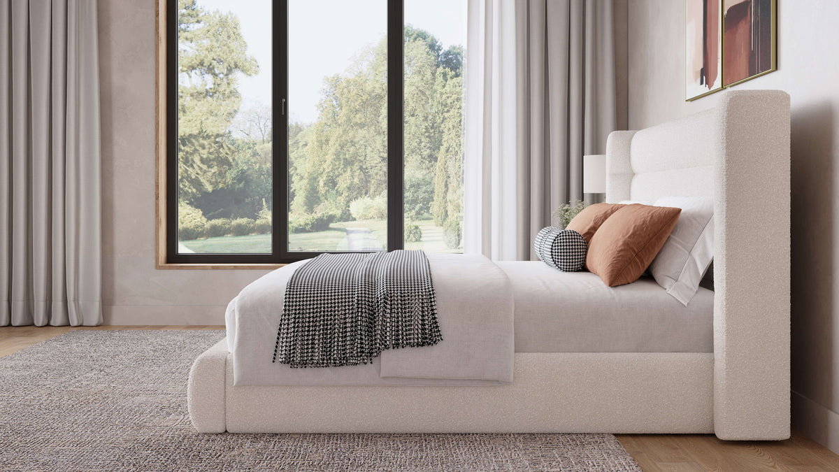 Formosa Frank - Upholstered Wingback Platform Bed (2026)