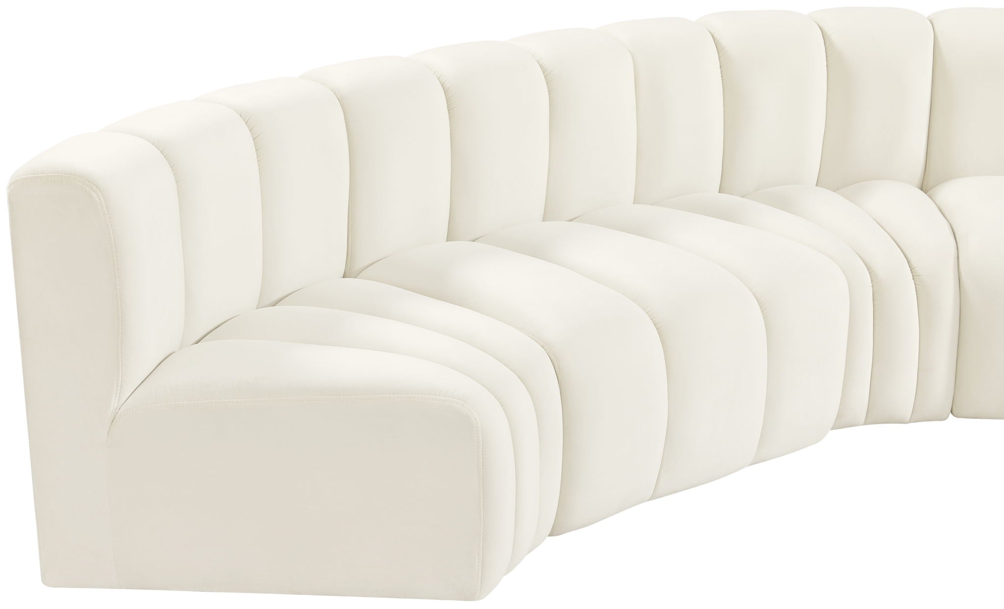 Arc - Velvet 7 Piece Modular Sofa - Urban Living Furniture (Los Angeles, CA)
