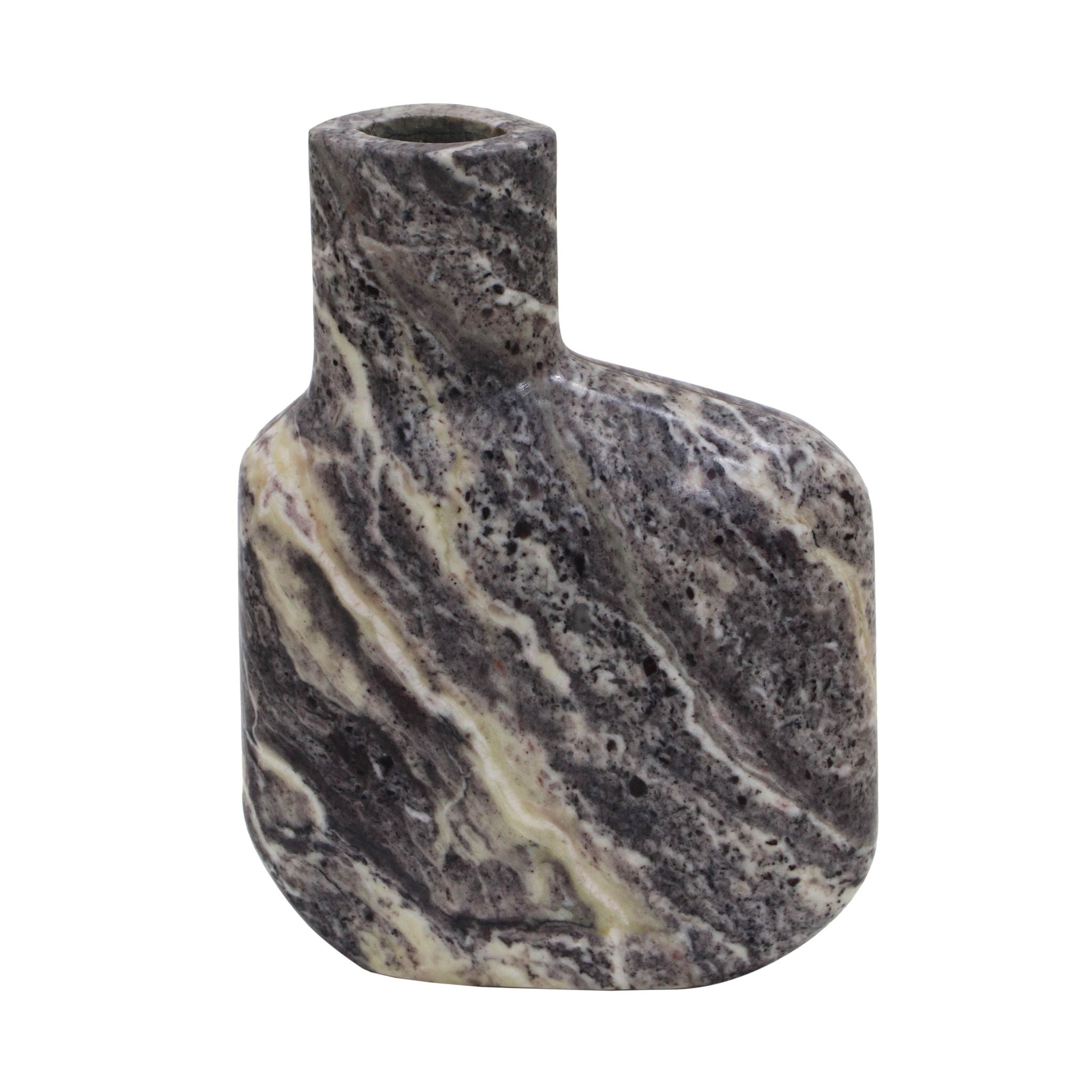 Pika - Vase Large - Gray Marble - Urban Living Furniture (Los Angeles, CA)