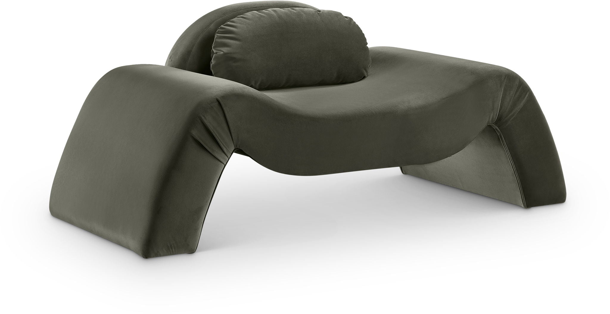 Austin - Velvet Accent Chair - Urban Living Furniture (Los Angeles, CA)