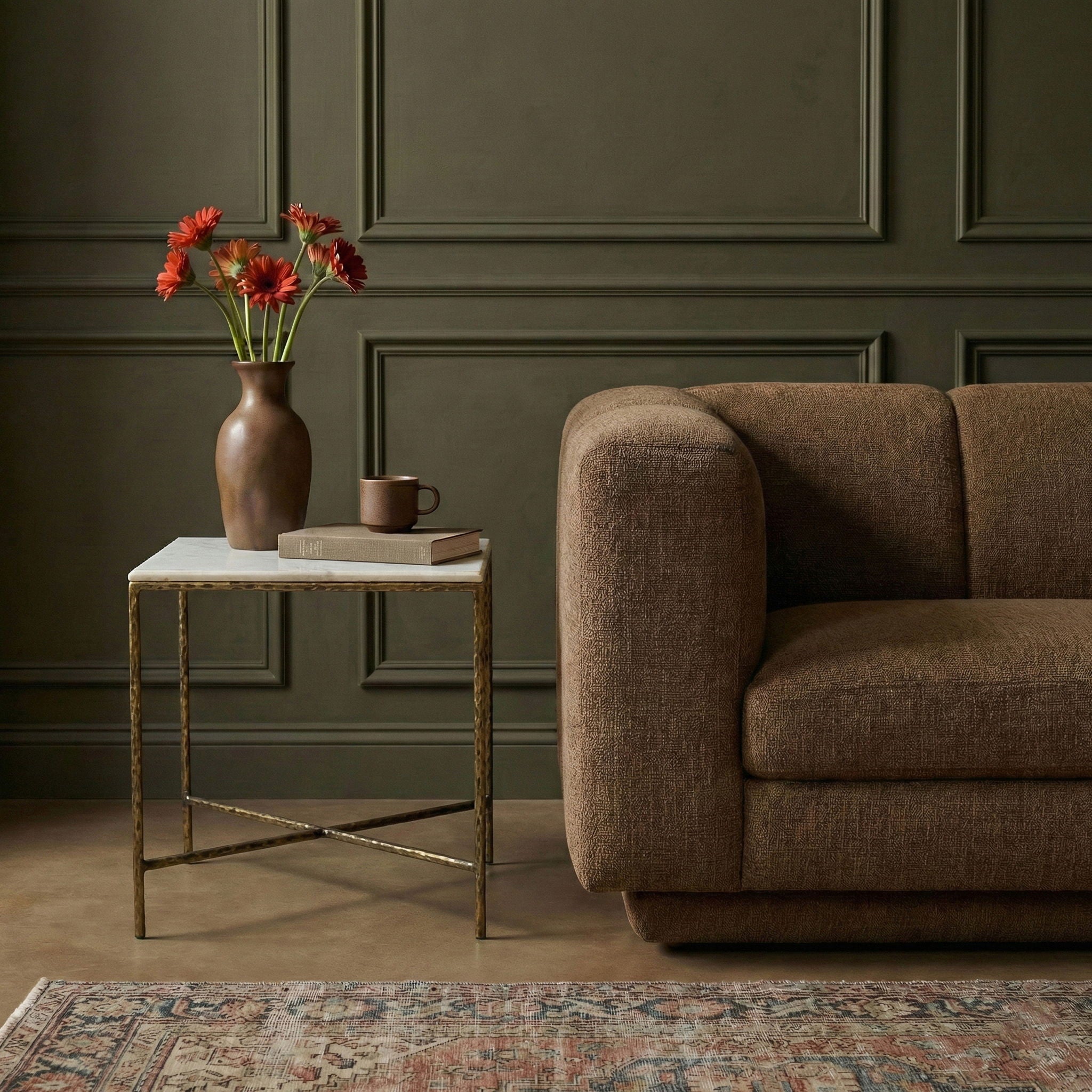 Valen - Marble And Iron Table - Urban Living Furniture (Los Angeles, CA)