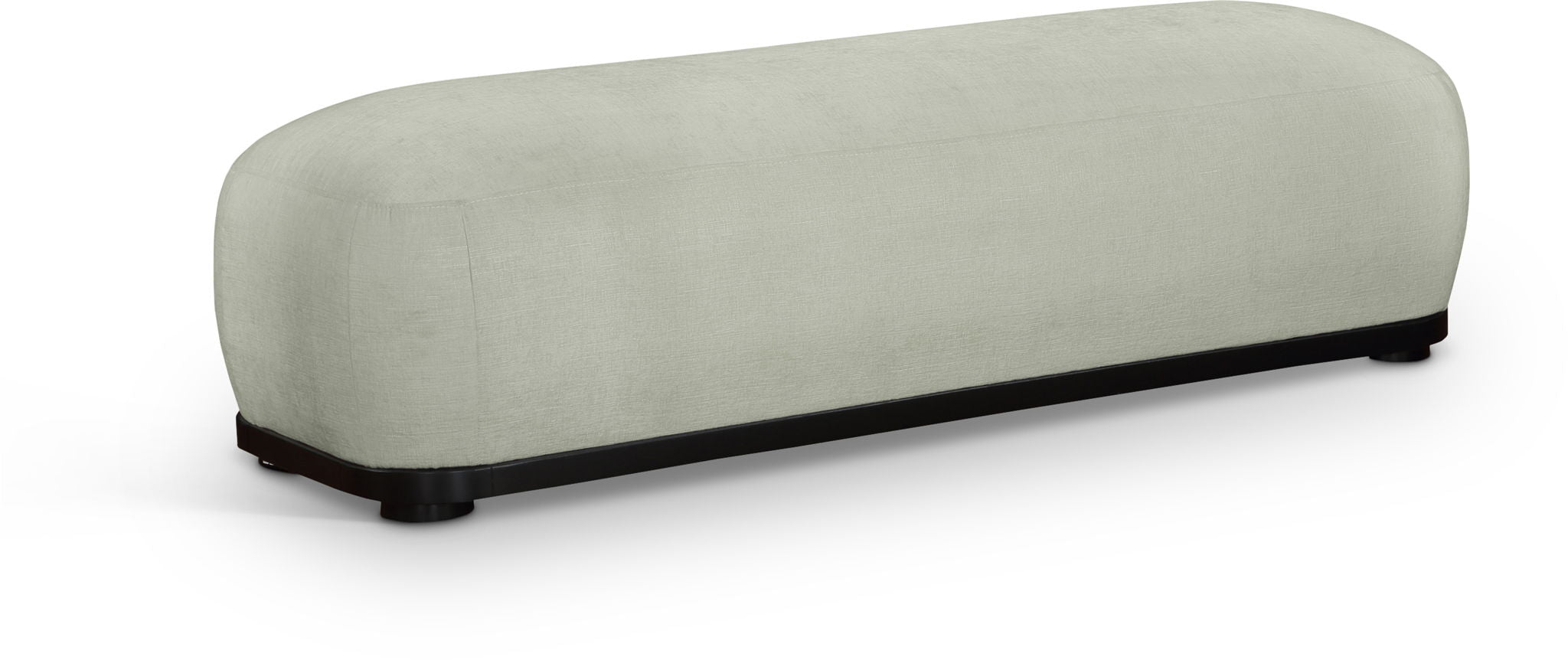 Calum - Bench - Black Frame - Urban Living Furniture (Los Angeles, CA)