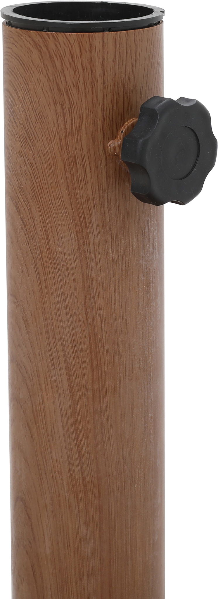 Fiji - Aluminum Patio Umbrella With Square Teak Base