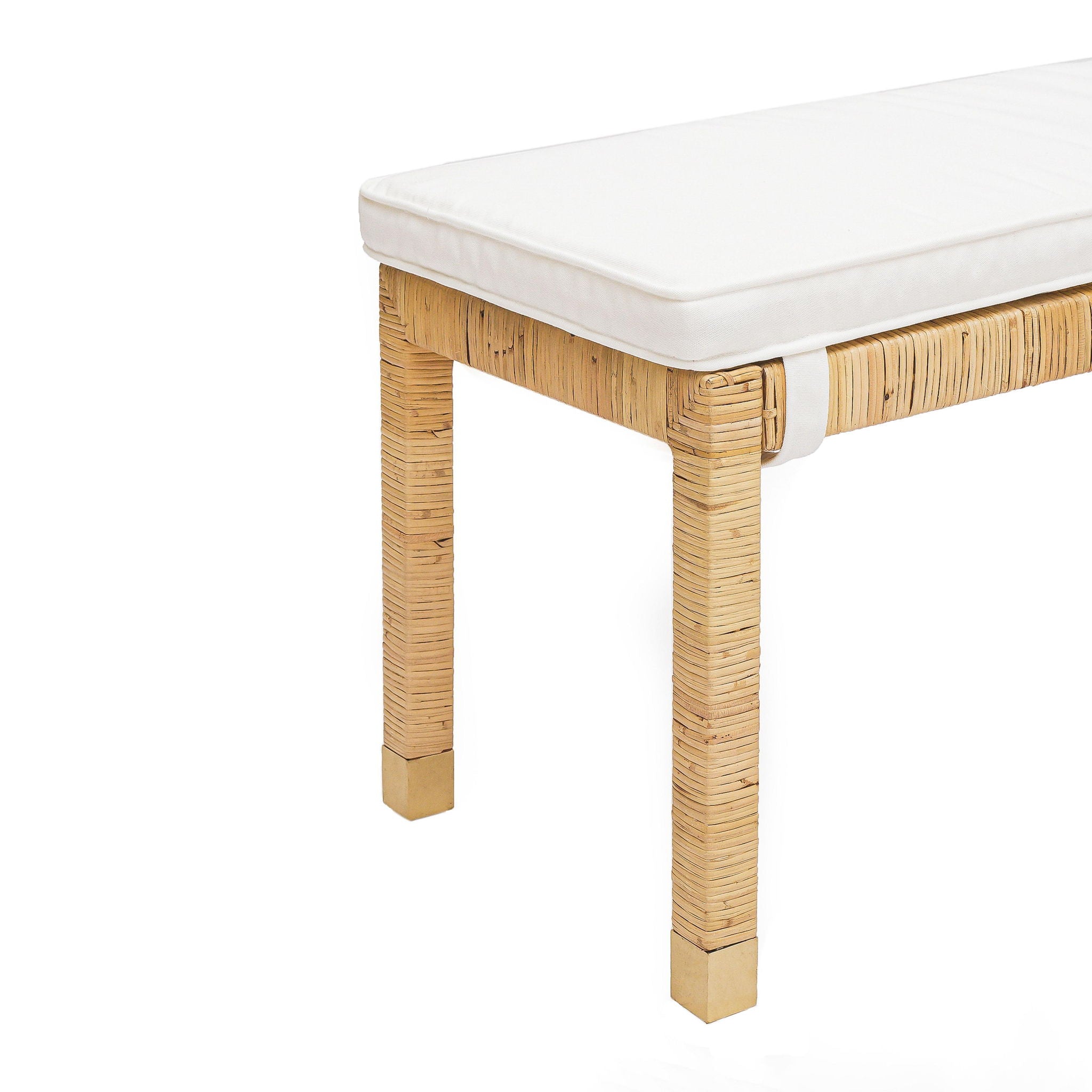 Amara - Woven Rattan Bench - Urban Living Furniture (Los Angeles, CA)