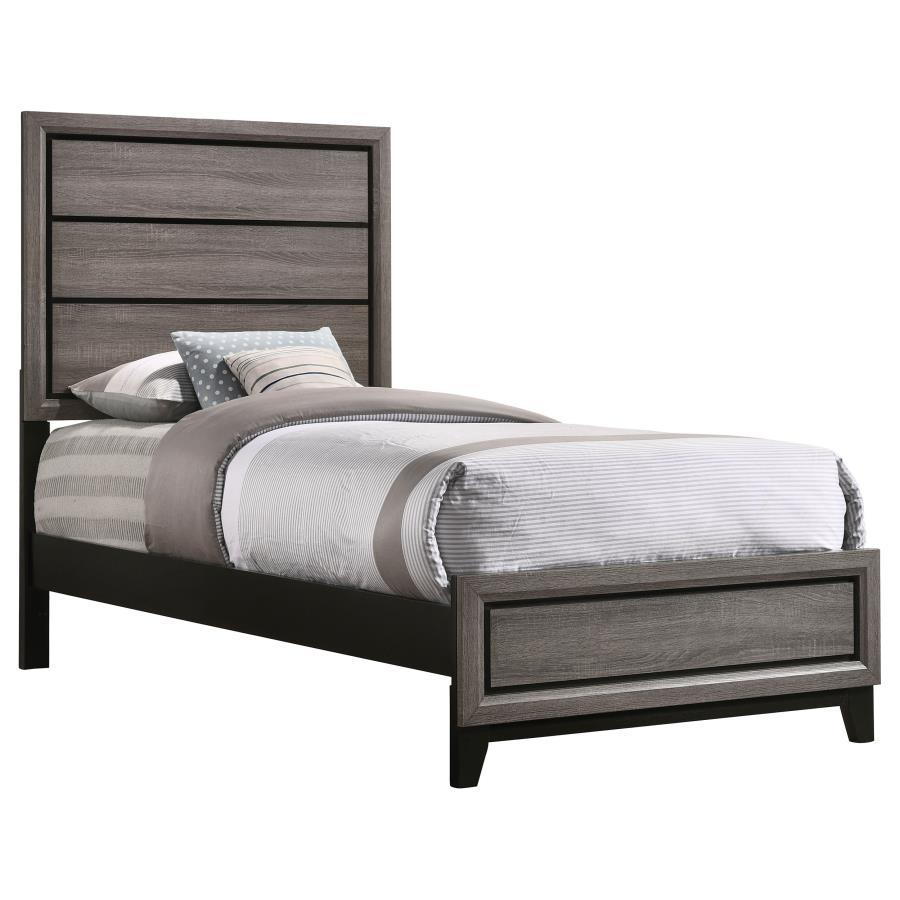 Watson - Wood Panel Bed