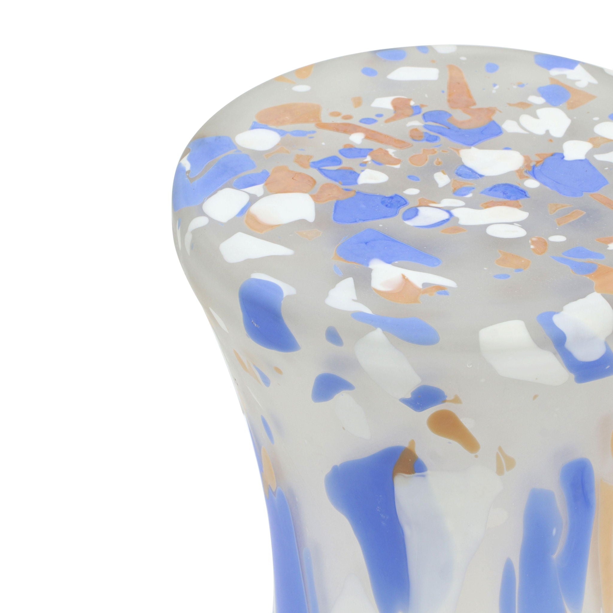 Journee - Glass Side Table - Multi - Urban Living Furniture (Los Angeles, CA)