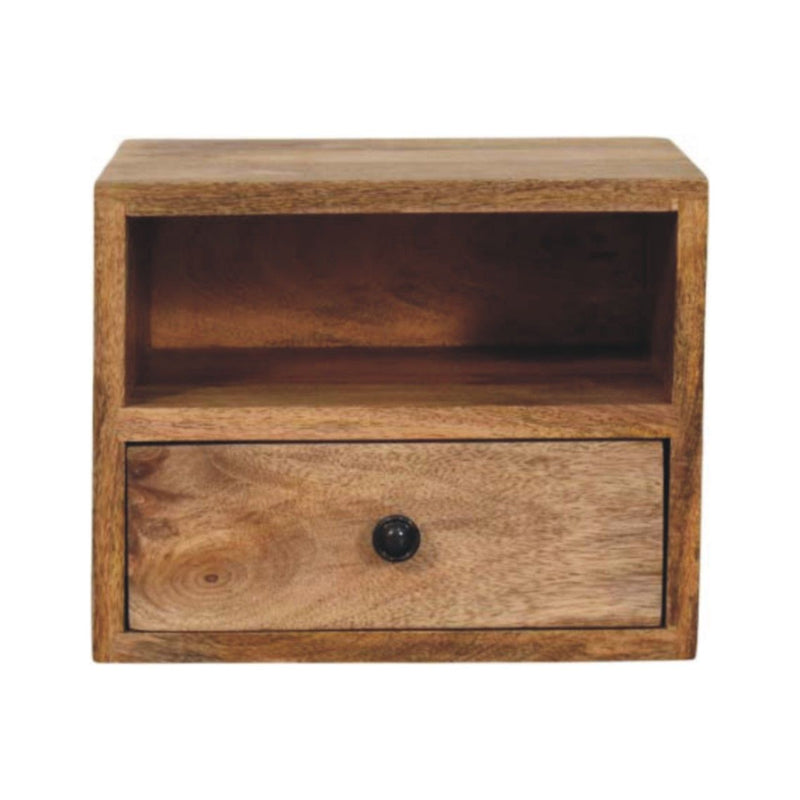 Solis - 1 Drawer Wall Mounted Nightstand