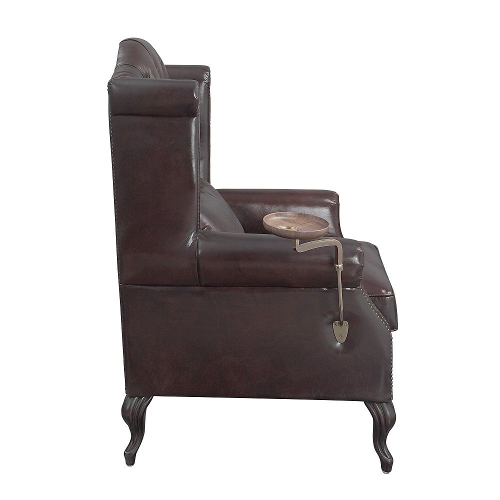 Pino - Accent Chair - Vintage Brown - Urban Living Furniture (Los Angeles, CA)