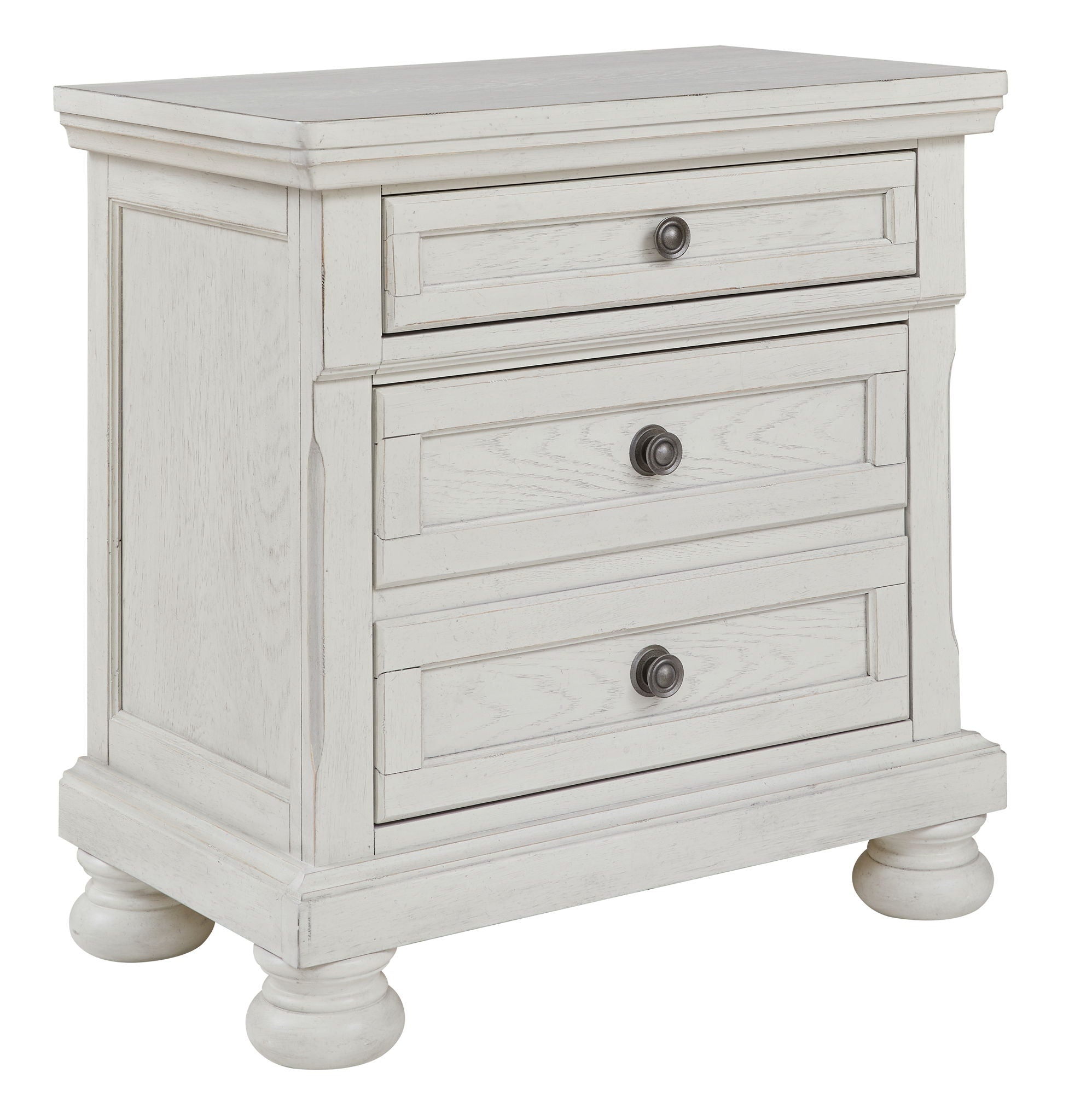 Robbinsdale - Antique White - Two Drawer Night Stand - Urban Living Furniture (Los Angeles, CA)