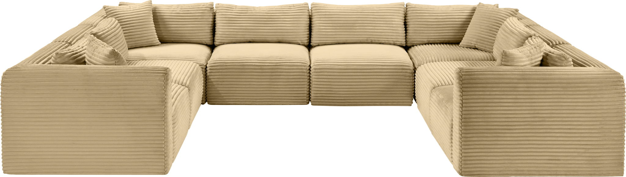 Shaggy - 8 Piece Modular U-Shaped Sectional - Urban Living Furniture (Los Angeles, CA)