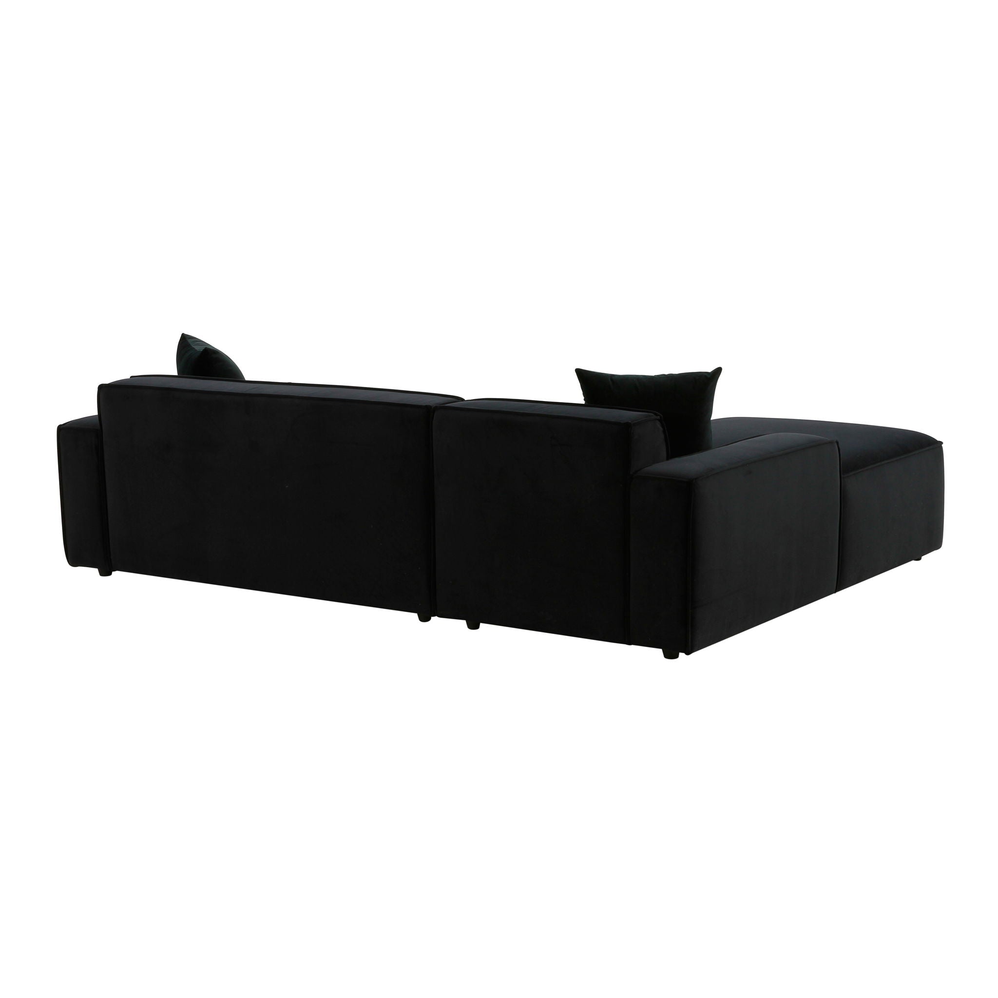 Olafur - Velvet Sectional - Urban Living Furniture (Los Angeles, CA)