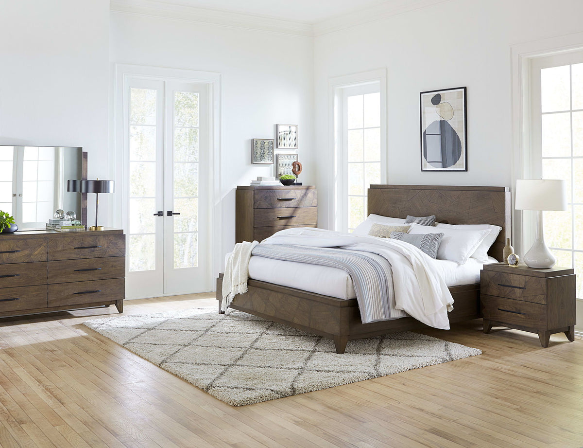 Broderick - Six-Drawer Dresser - Wild Oats Brown (2024)