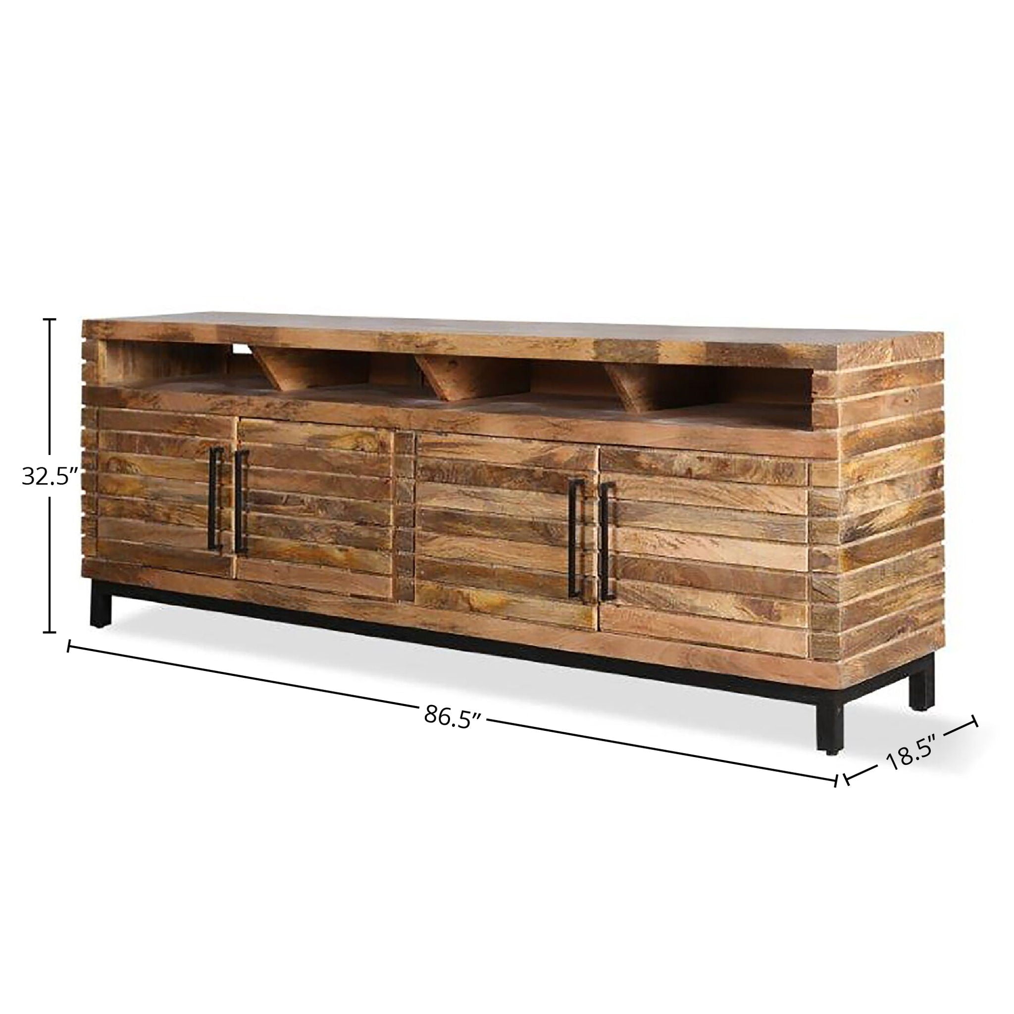 Crossings Downtown - TV Console - Amber - Urban Living Furniture (Los Angeles, CA)