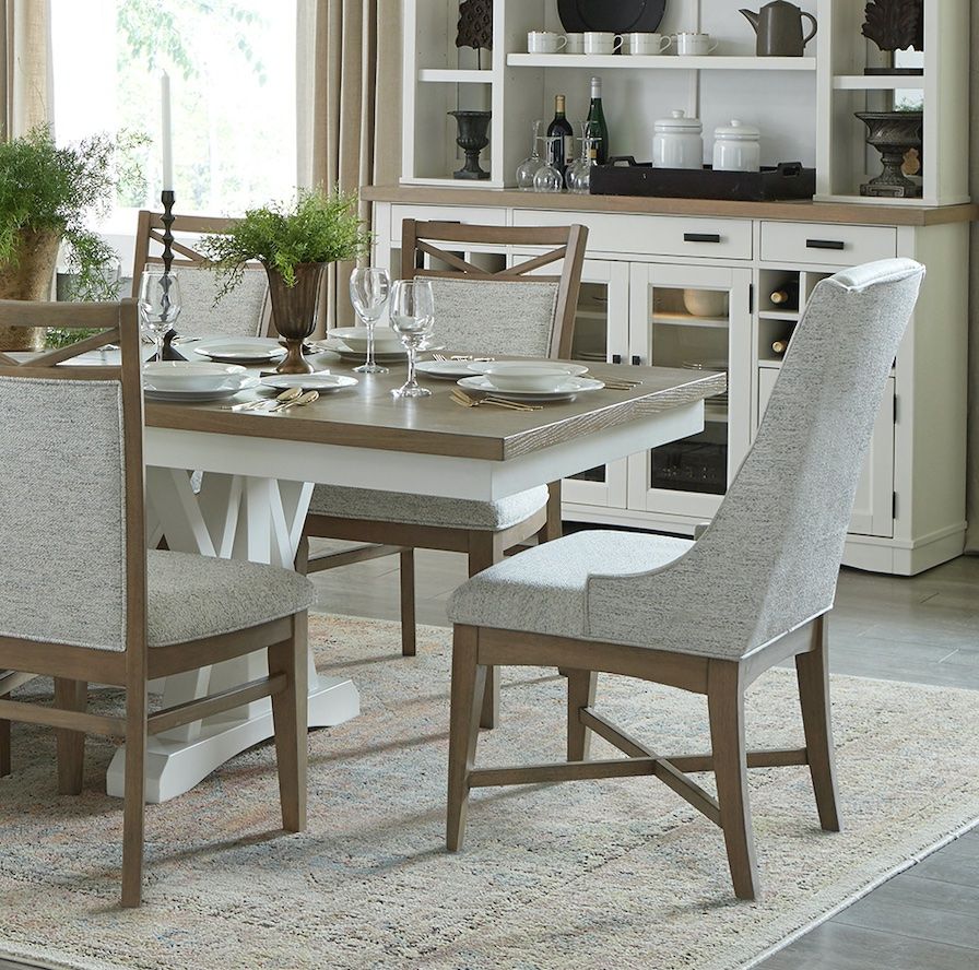 Americana Modern Dining - Host Dining Chair (Set of 2) - Cotton - Urban Living Furniture (Los Angeles, CA)