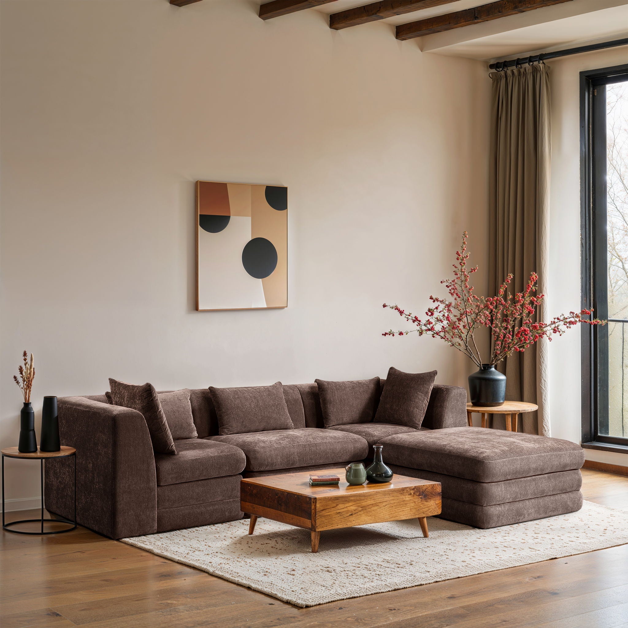 Stellar - 4 Piece Upholstered Modular Sectional - Urban Living Furniture (Los Angeles, CA)