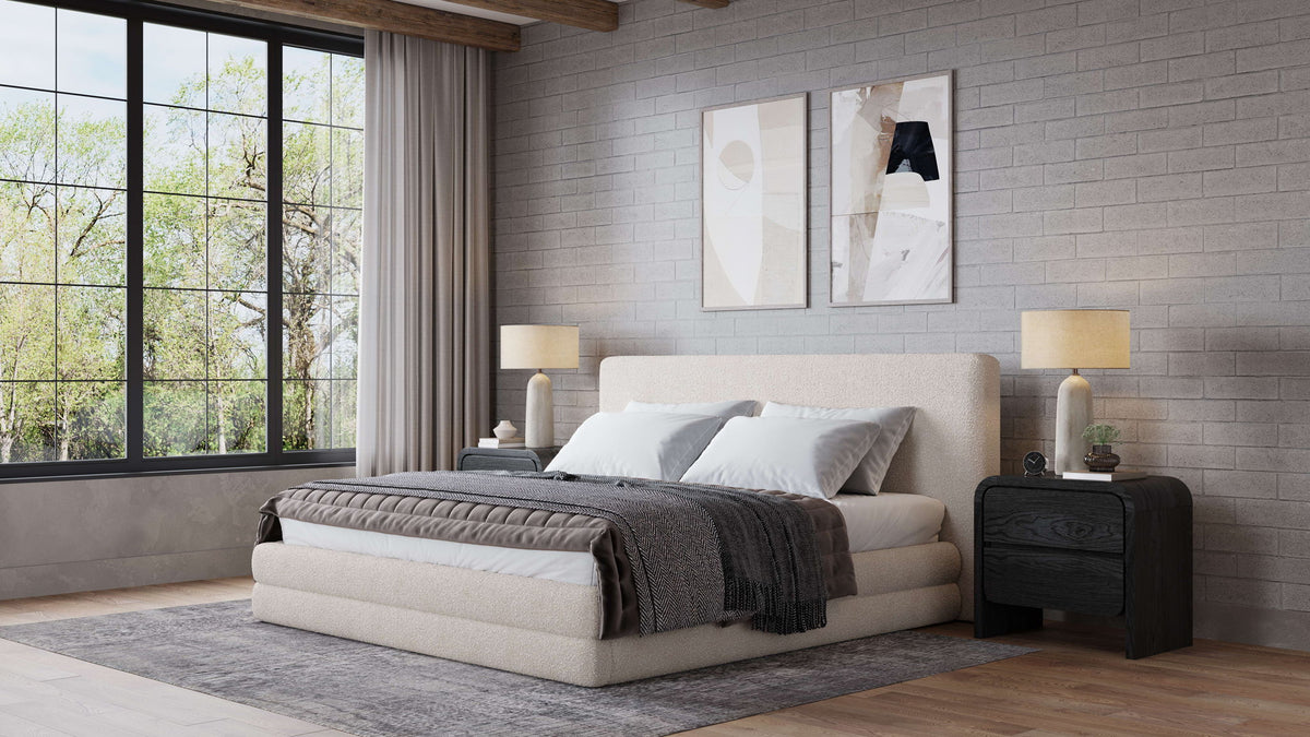 Mika Maya - Upholstered Platform Bed (2026)