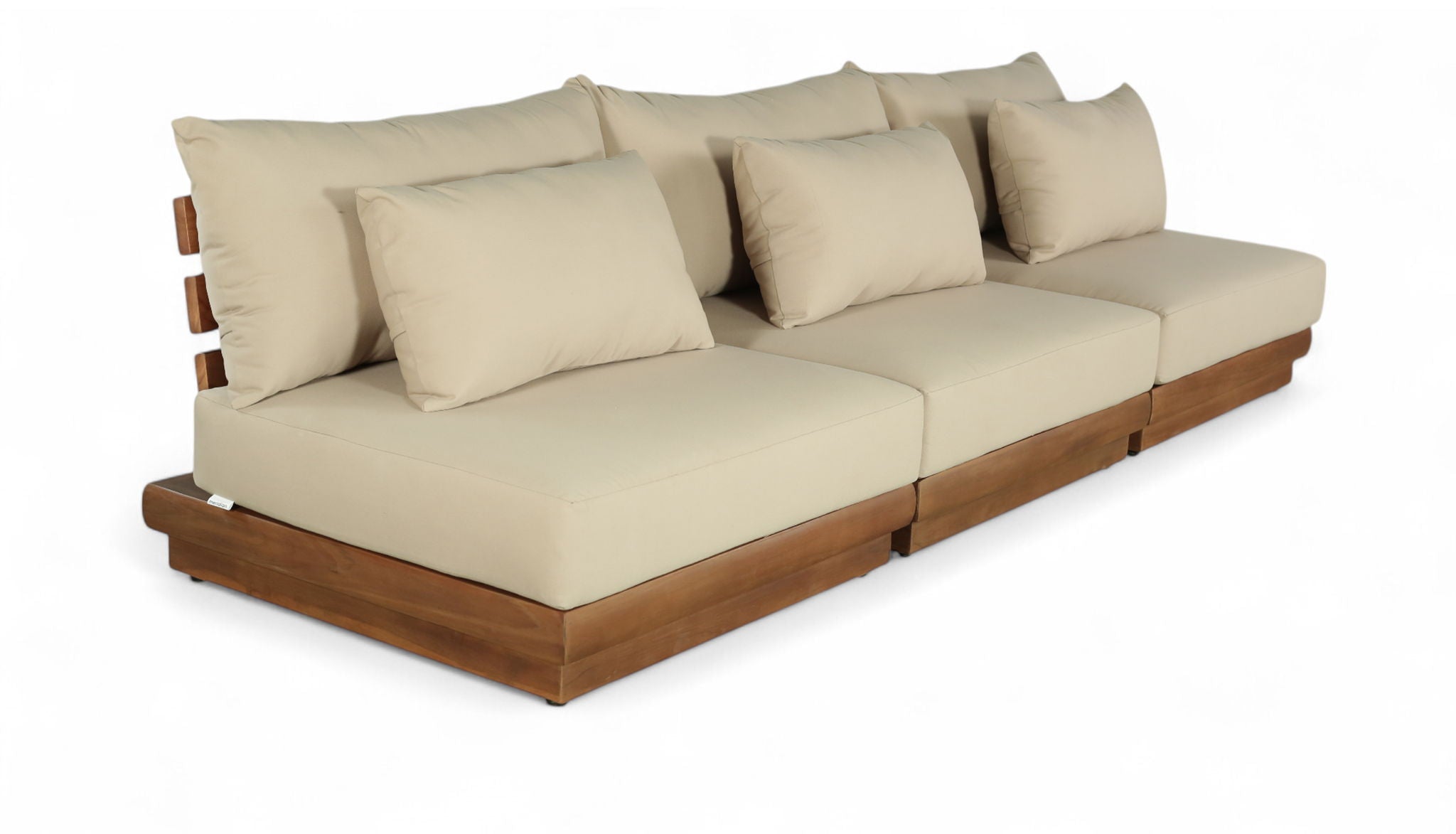Mirella - 3 Piece Water Resistant Fabric Upholstered Outdoor Patio Modular Sofa - Urban Living Furniture (Los Angeles, CA)