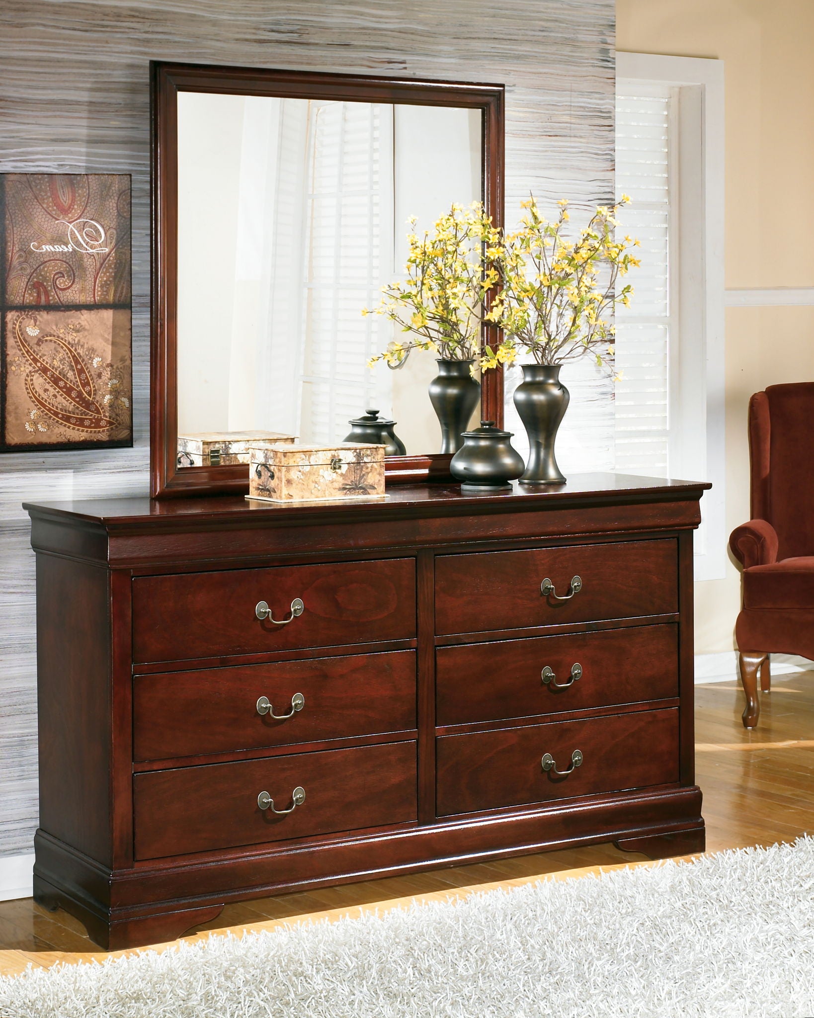 Alisdair - Sleigh Bed Set - Urban Living Furniture (Los Angeles, CA)