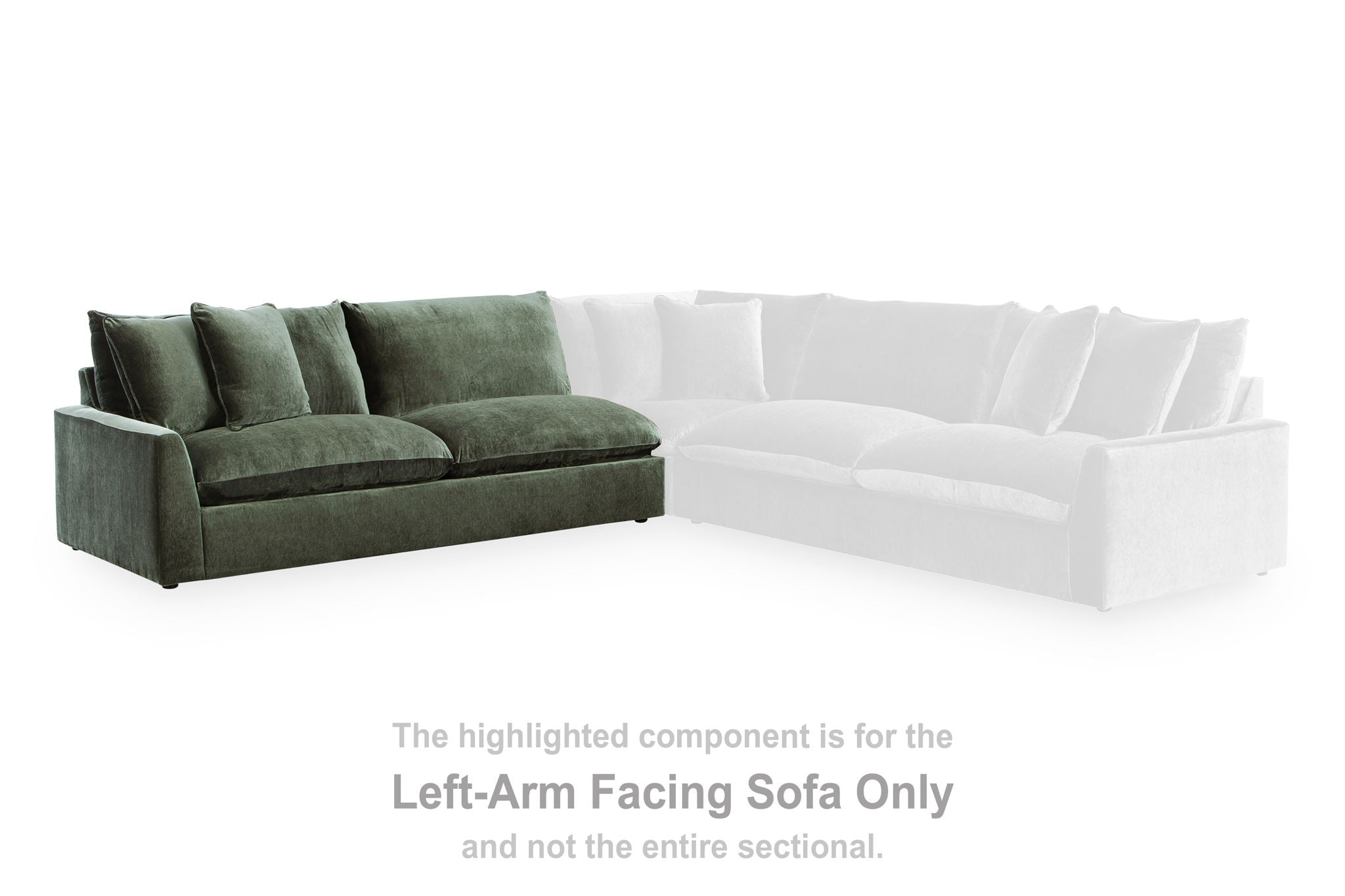 Carriage View - Jade - LAF Sofa - Urban Living Furniture (Los Angeles, CA)