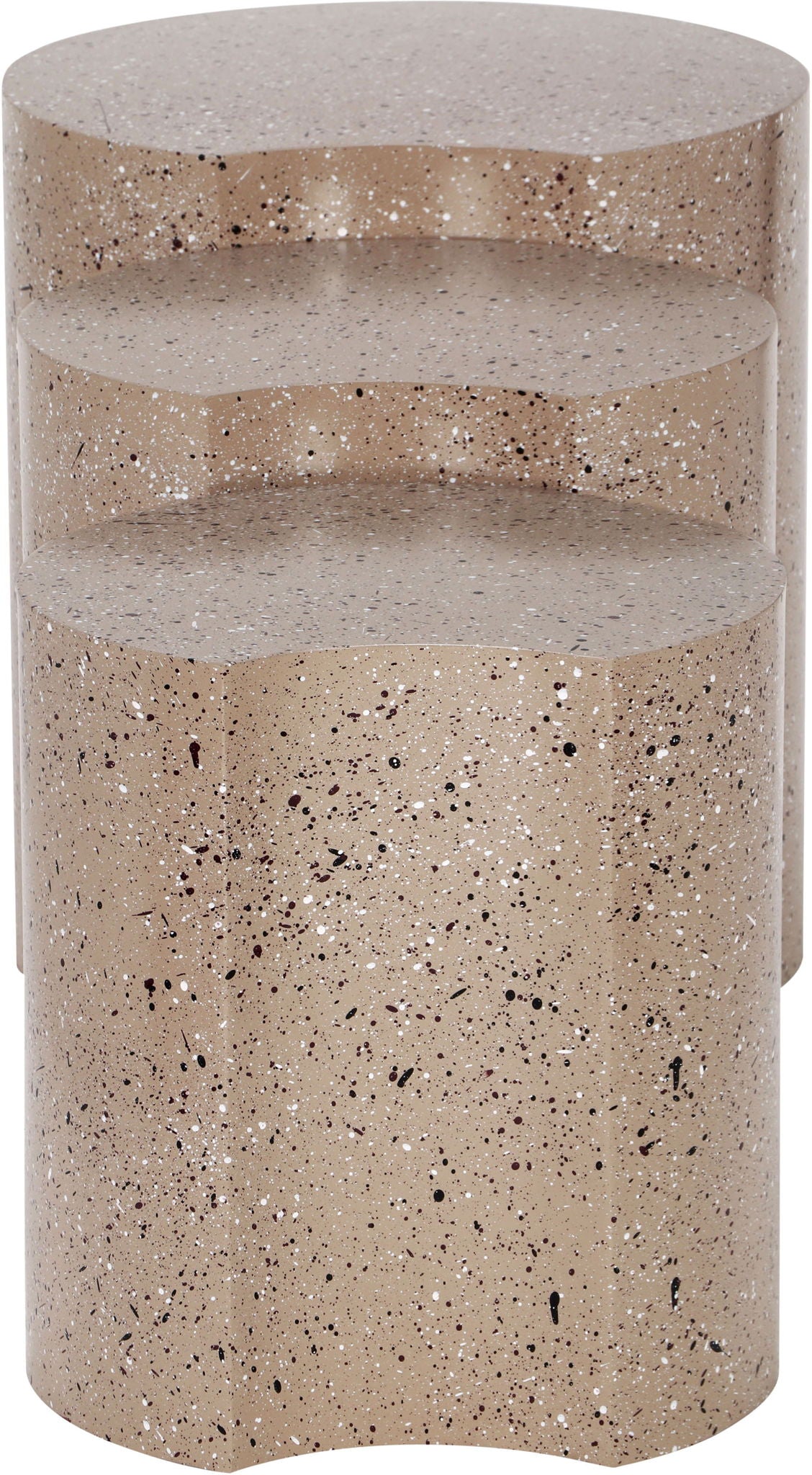 Dimple - 3 Piece Modular End Table - Terazzo Finish - Urban Living Furniture (Los Angeles, CA)
