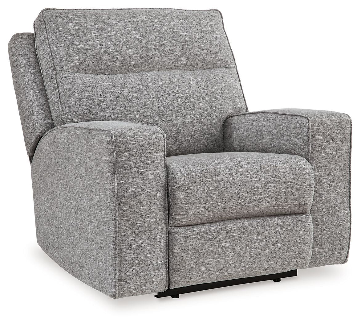 Biscoe - Pewter - Power Recliner /Adj Headrest - Urban Living Furniture (Los Angeles, CA)