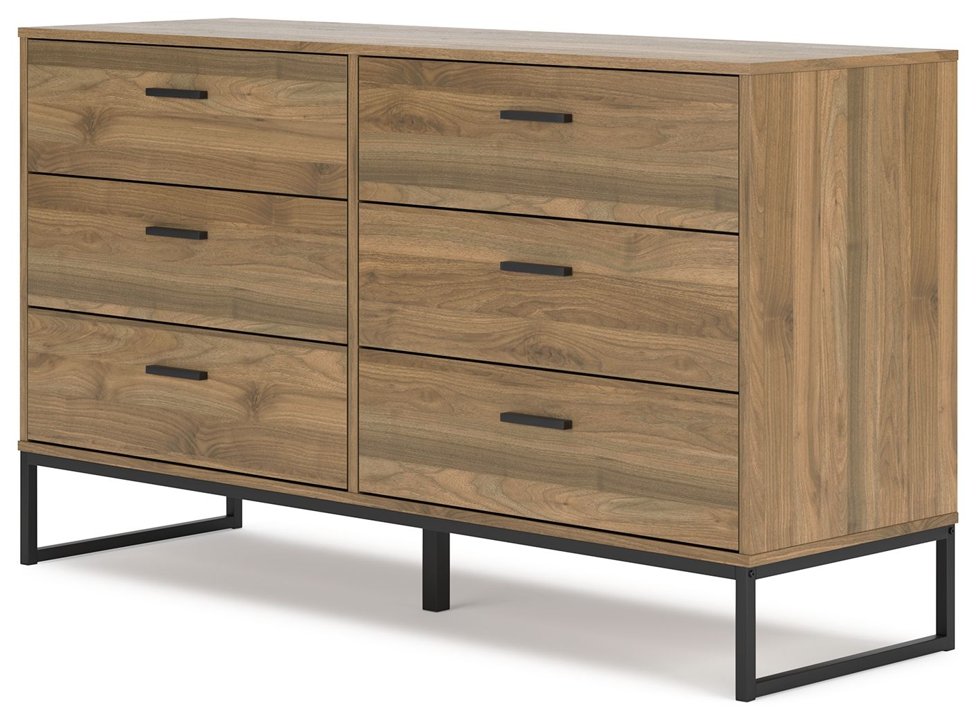 Deanlow - Honey - Six Drawer Dresser - Urban Living Furniture (Los Angeles, CA)
